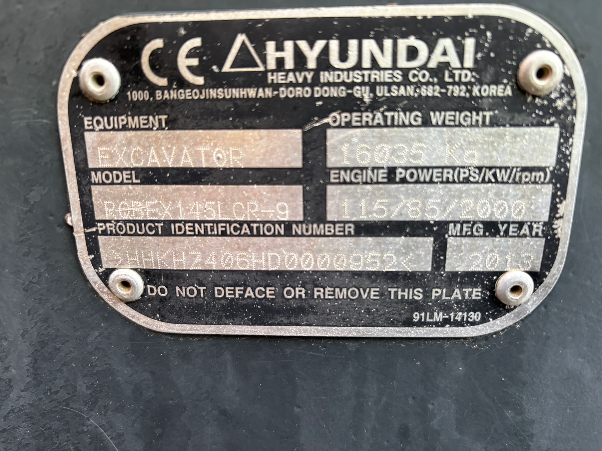 Hyundai Robex145LCR-9 2012 Lempäälä