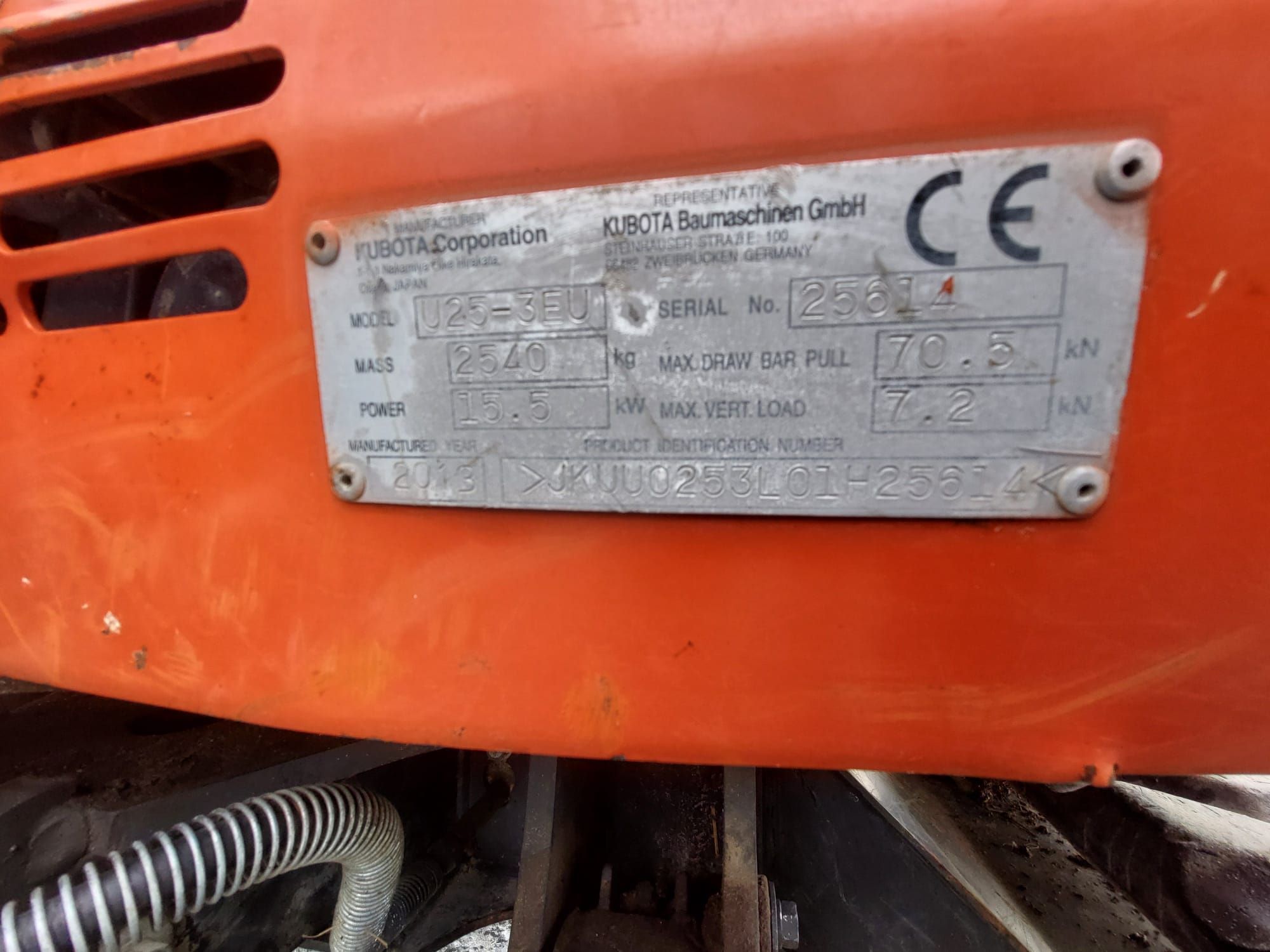 Kubota U25-3 2013 Kuopio