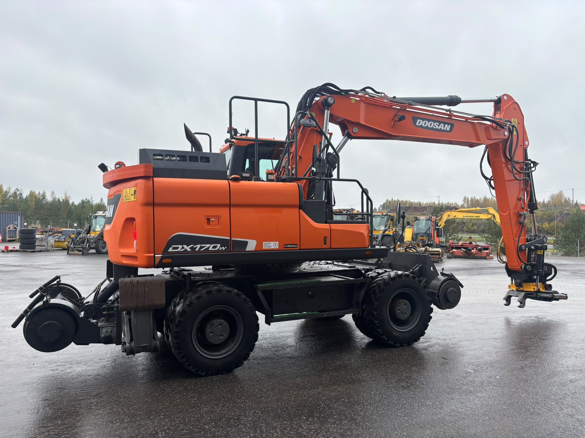 Doosan DX170W-5 artic KISKOKONE 2018