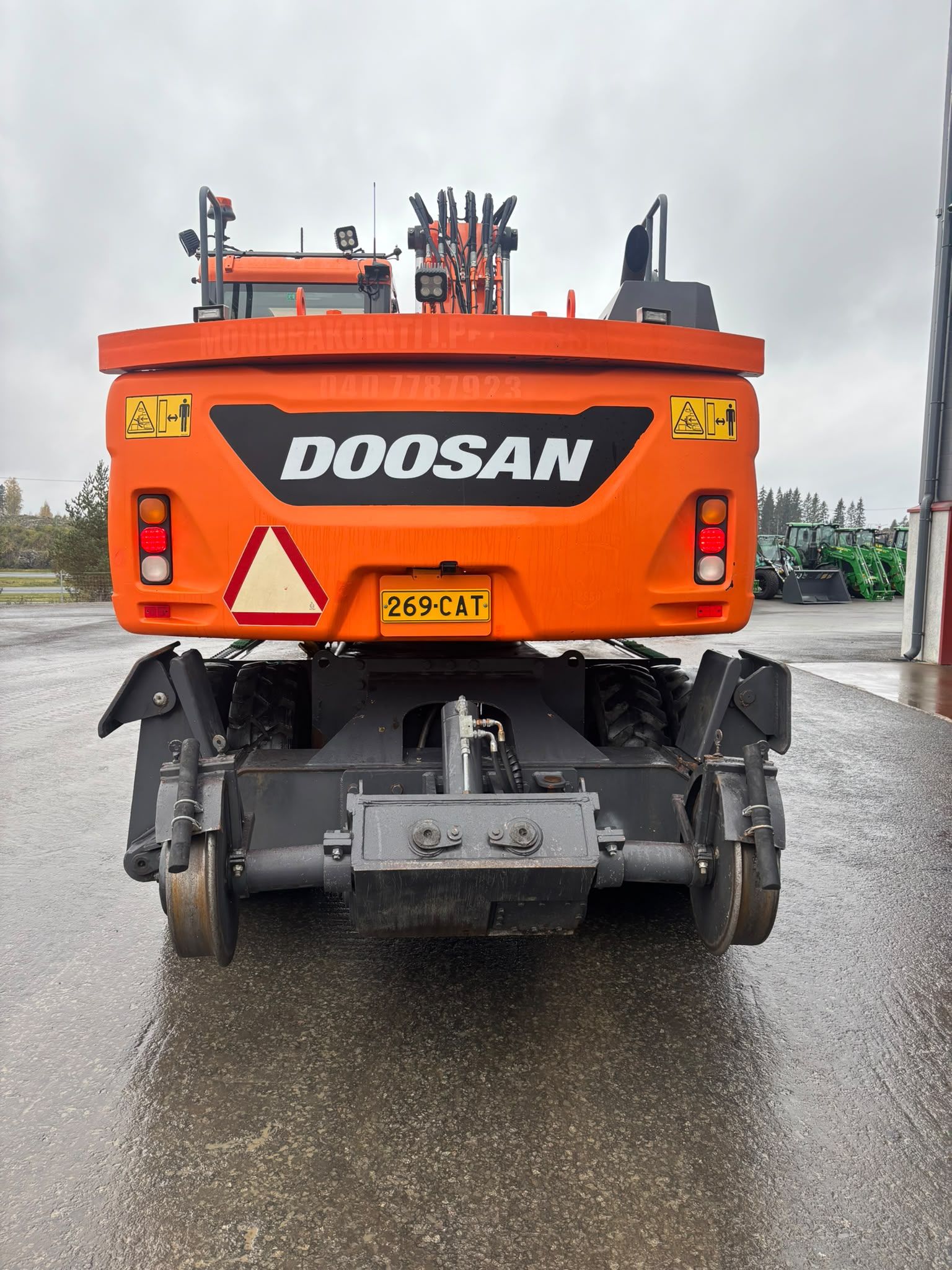 Doosan DX170W-5 artic KISKOKONE 2018