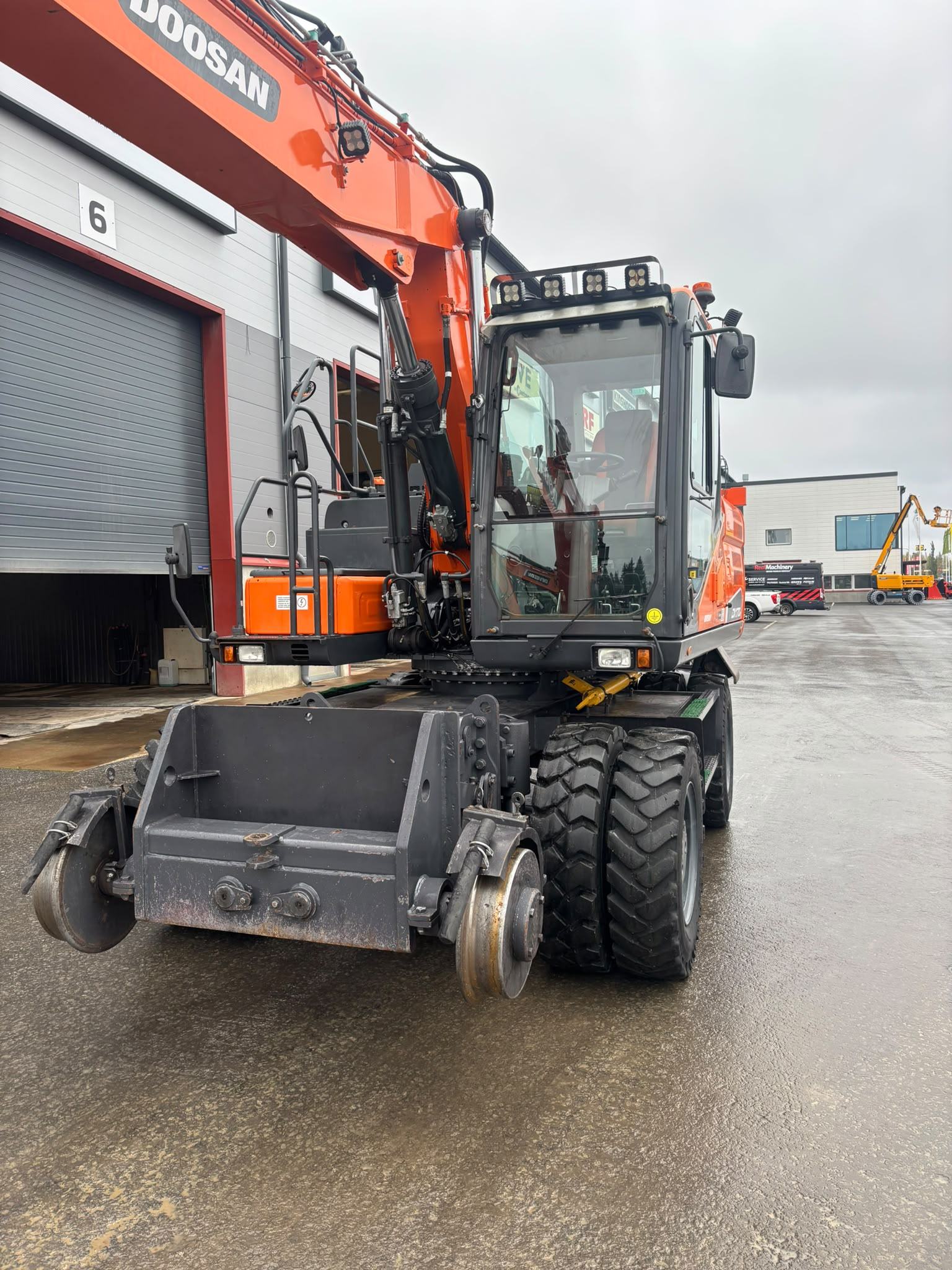 Doosan DX170W-5 artic KISKOKONE 2018