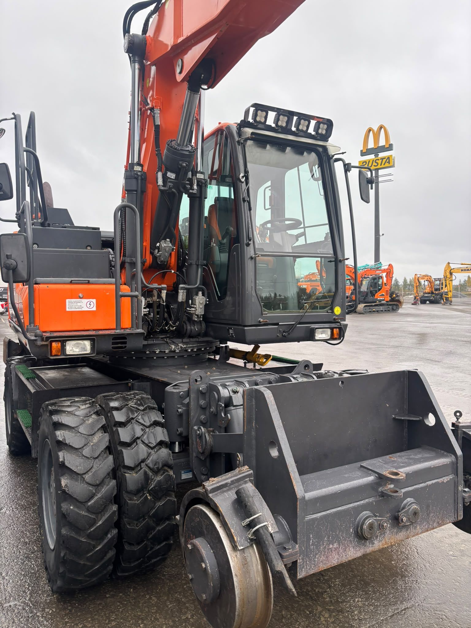 Doosan DX170W-5 artic KISKOKONE 2018