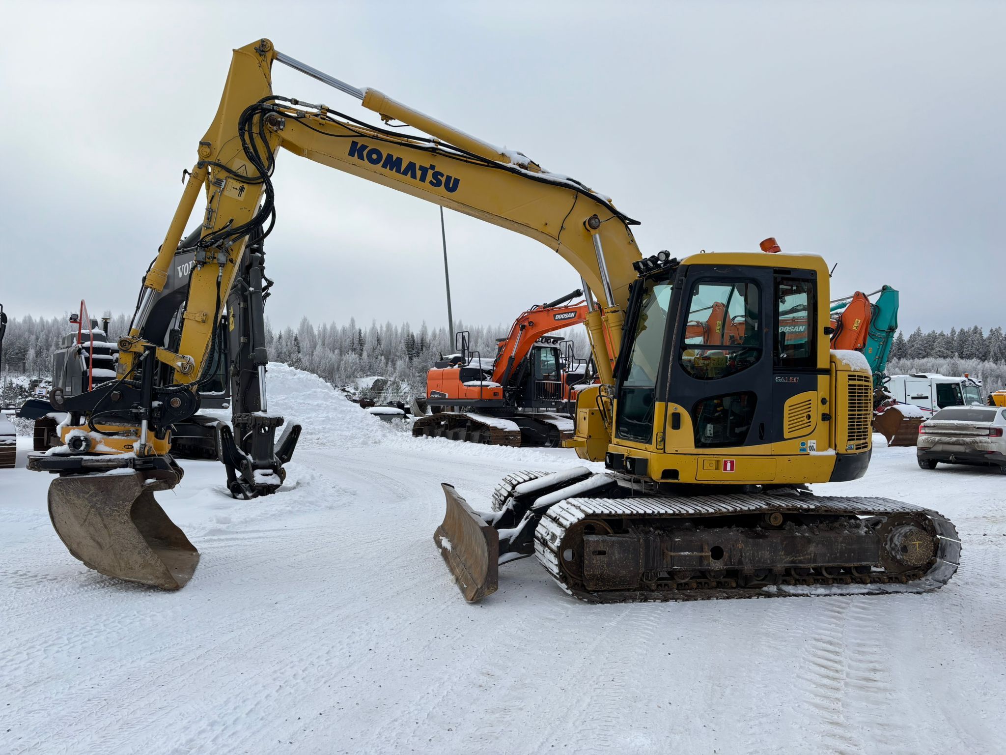 Komatsu PC138US-8 2008 Lempäälä