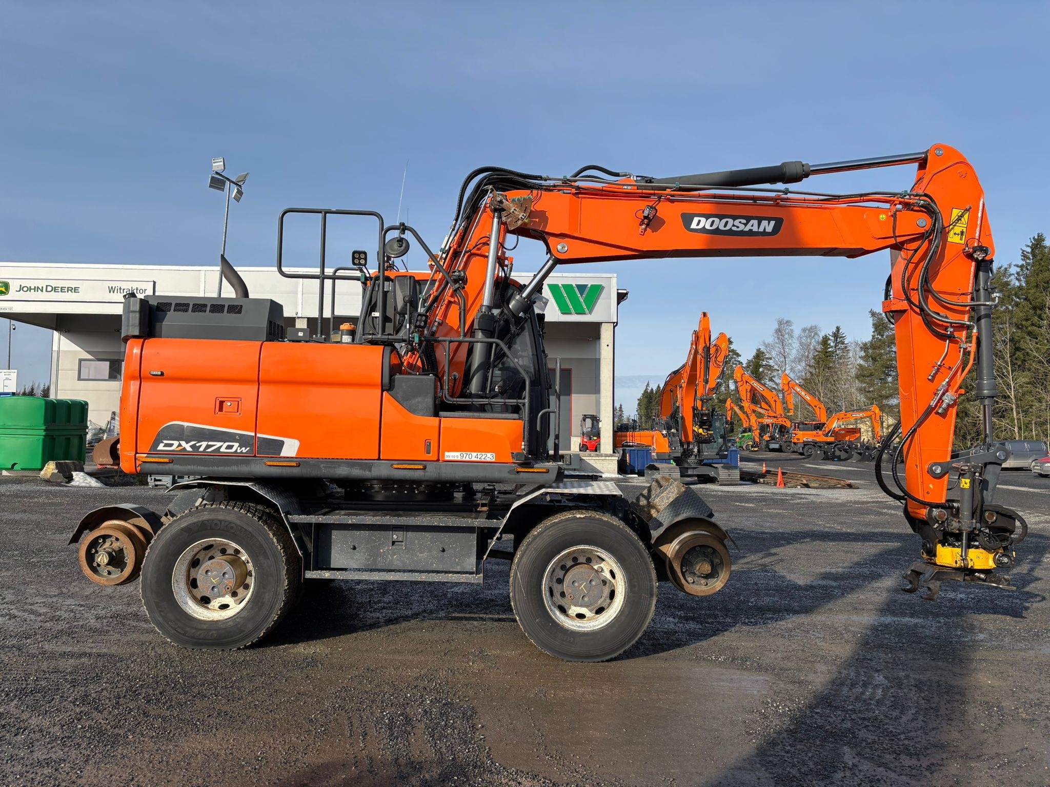 Doosan DX170W-5 artic 2019 Lempäälä