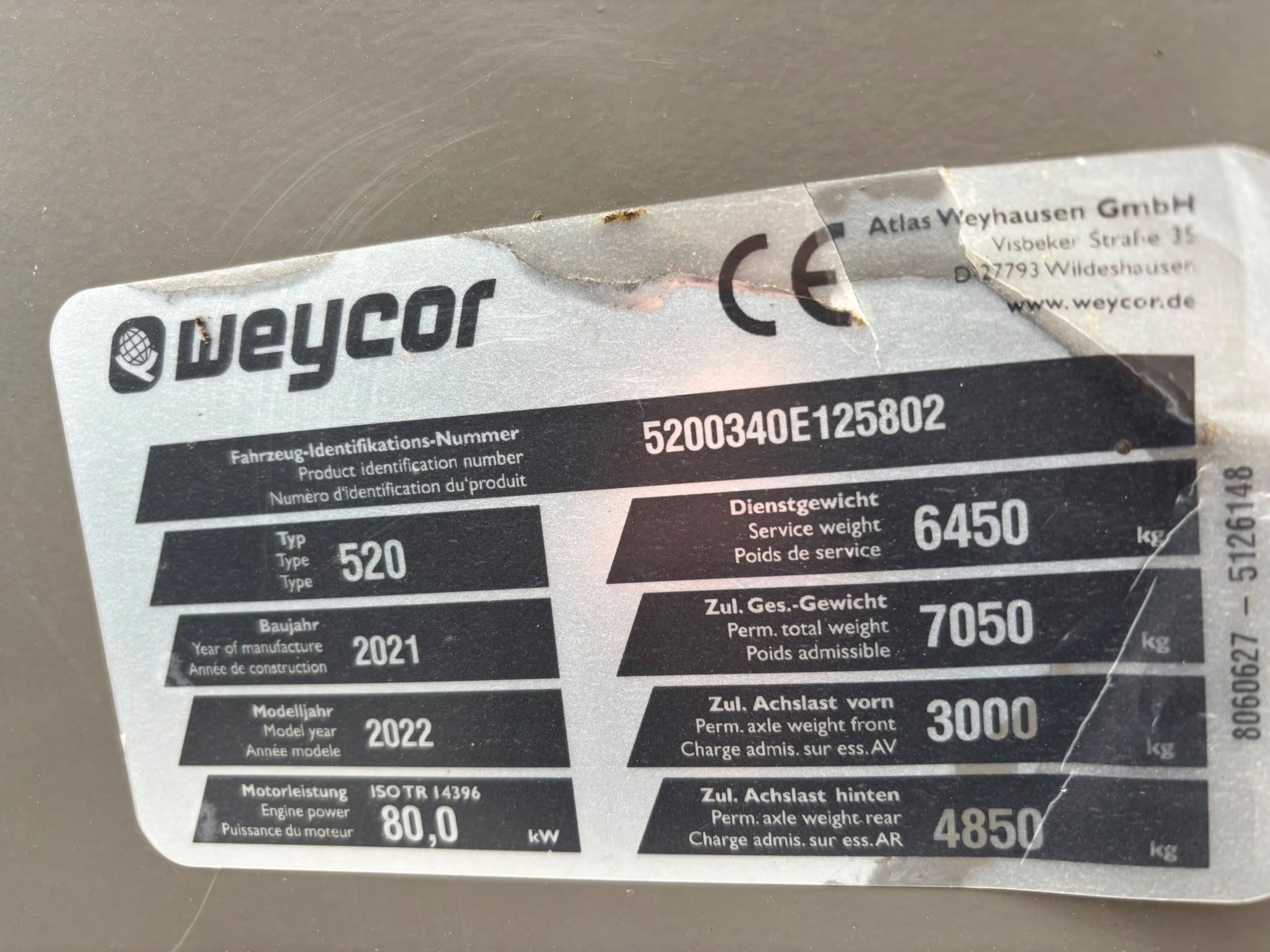 Weycor Weycor AR 520 2021 Lempäälä