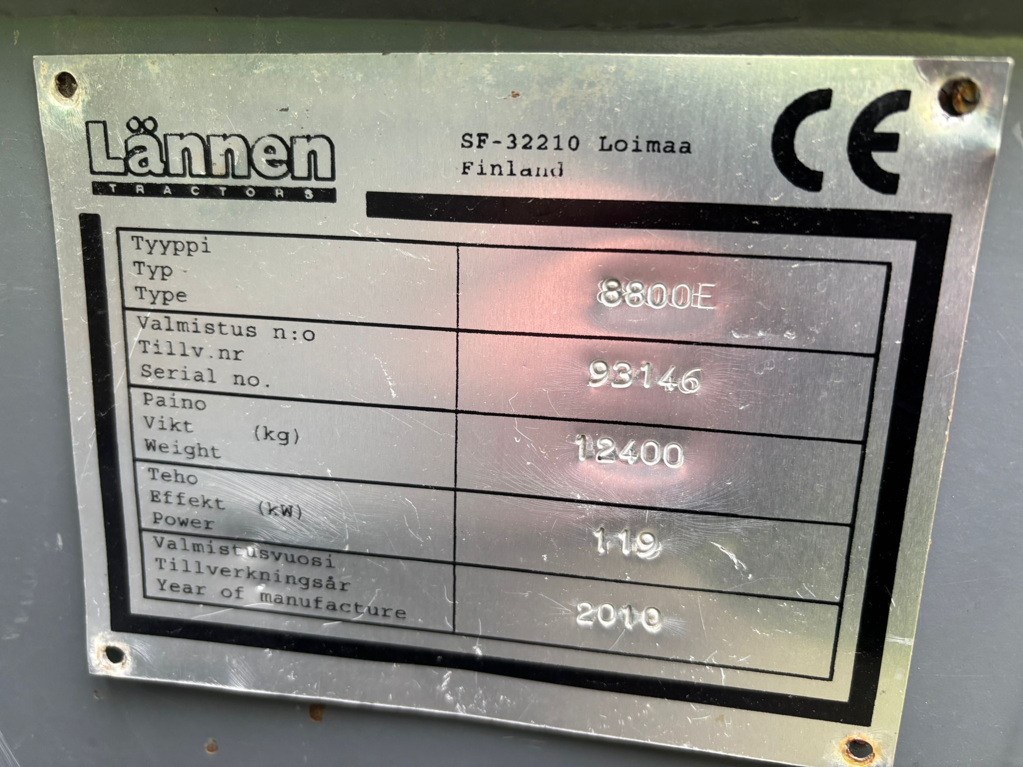Lännen 8800E 2010 Vantaa