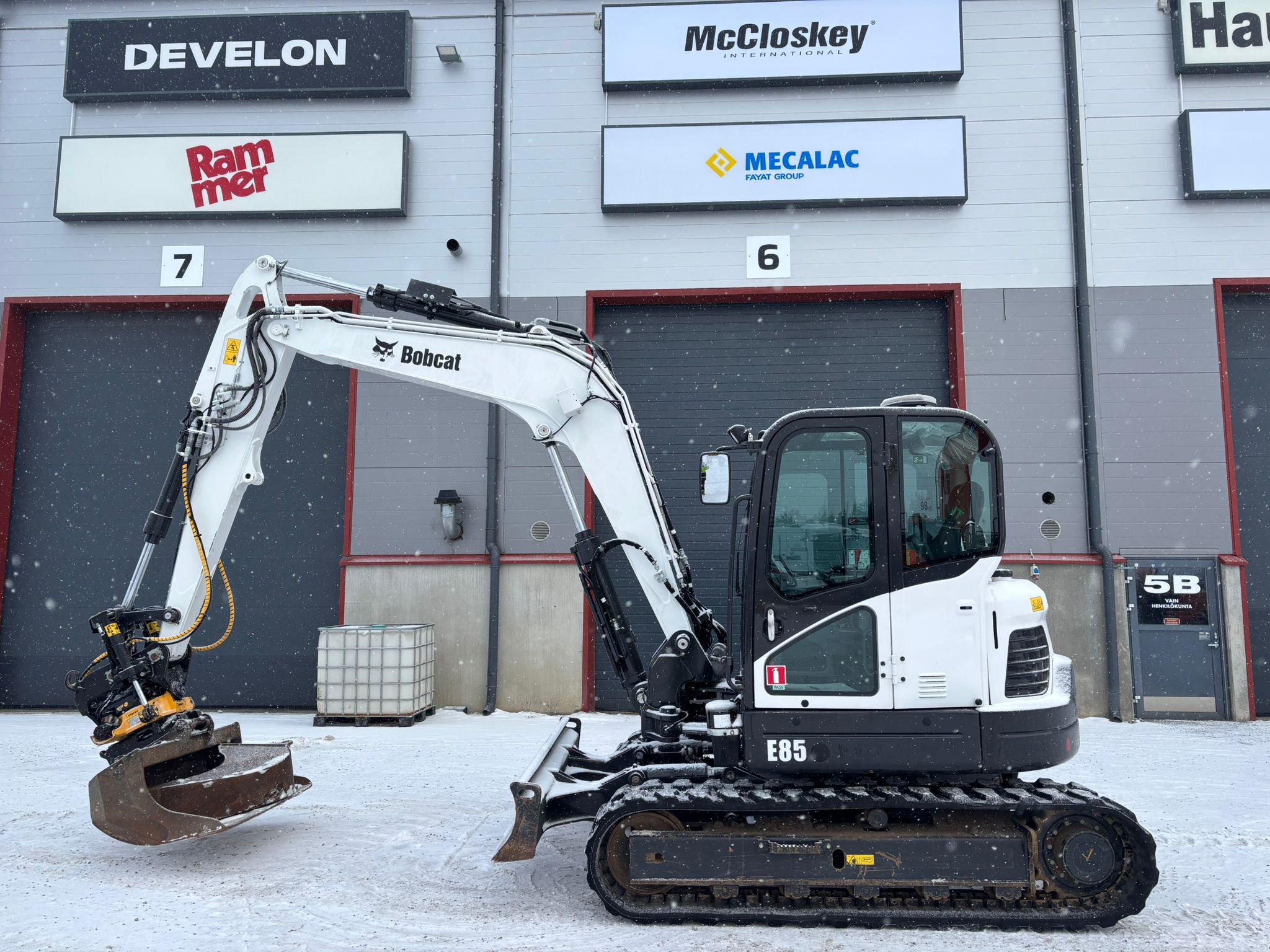 Bobcat E85 2022 Lempäälä