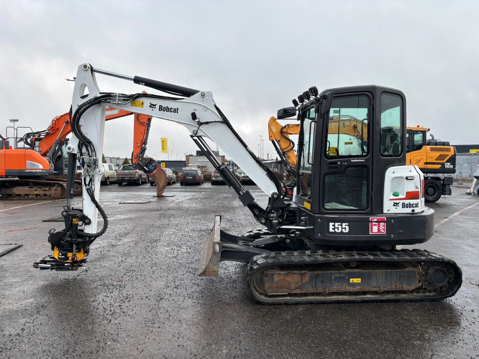 Bobcat E55 2019 Lempäälä