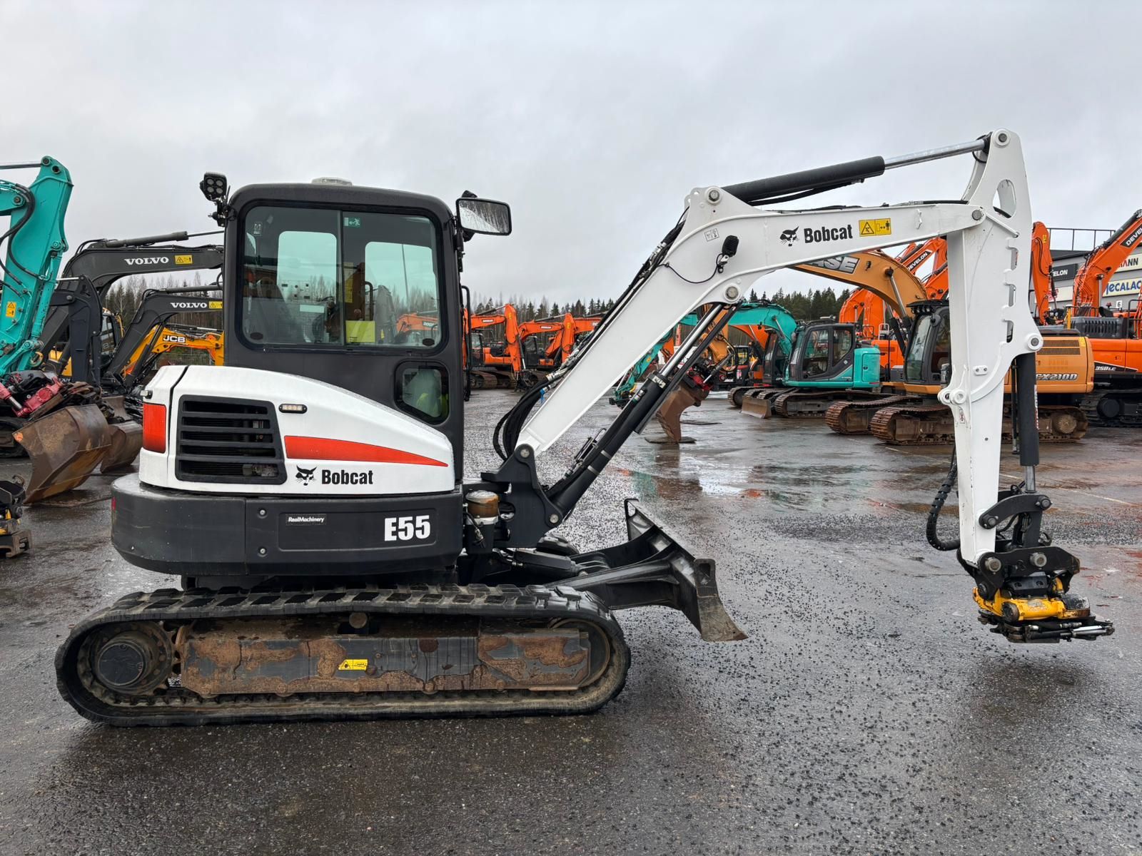 Bobcat E55 2019 Lempäälä