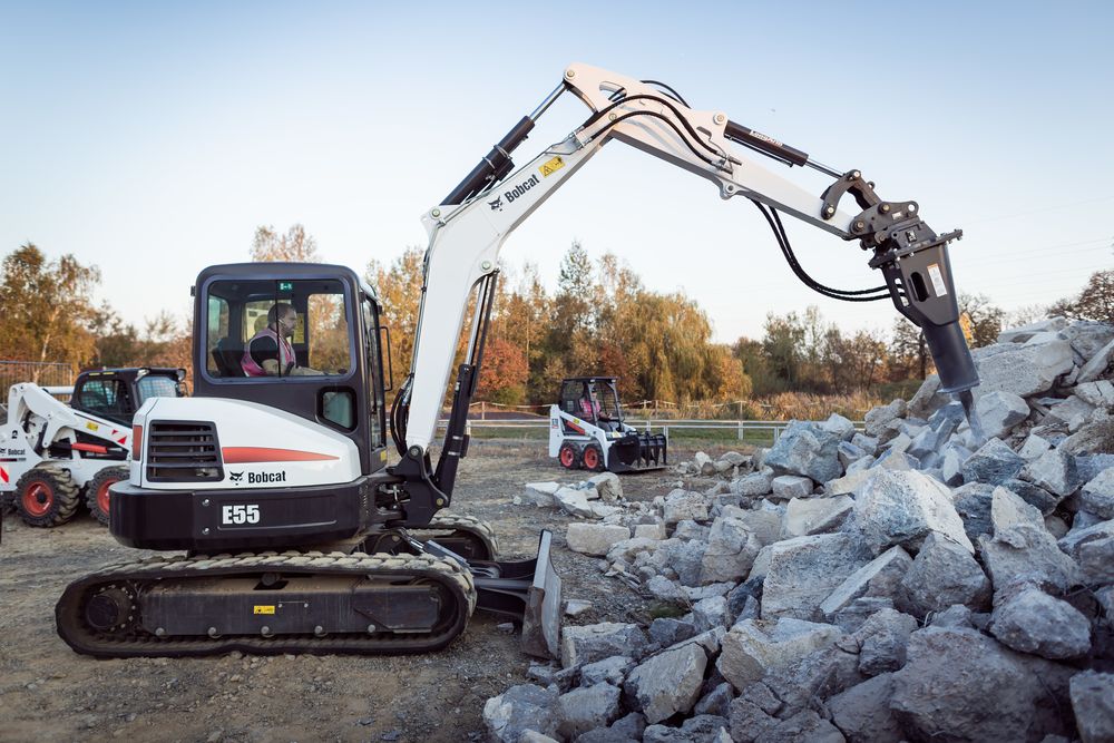 Bobcat E55 2019 Lempäälä