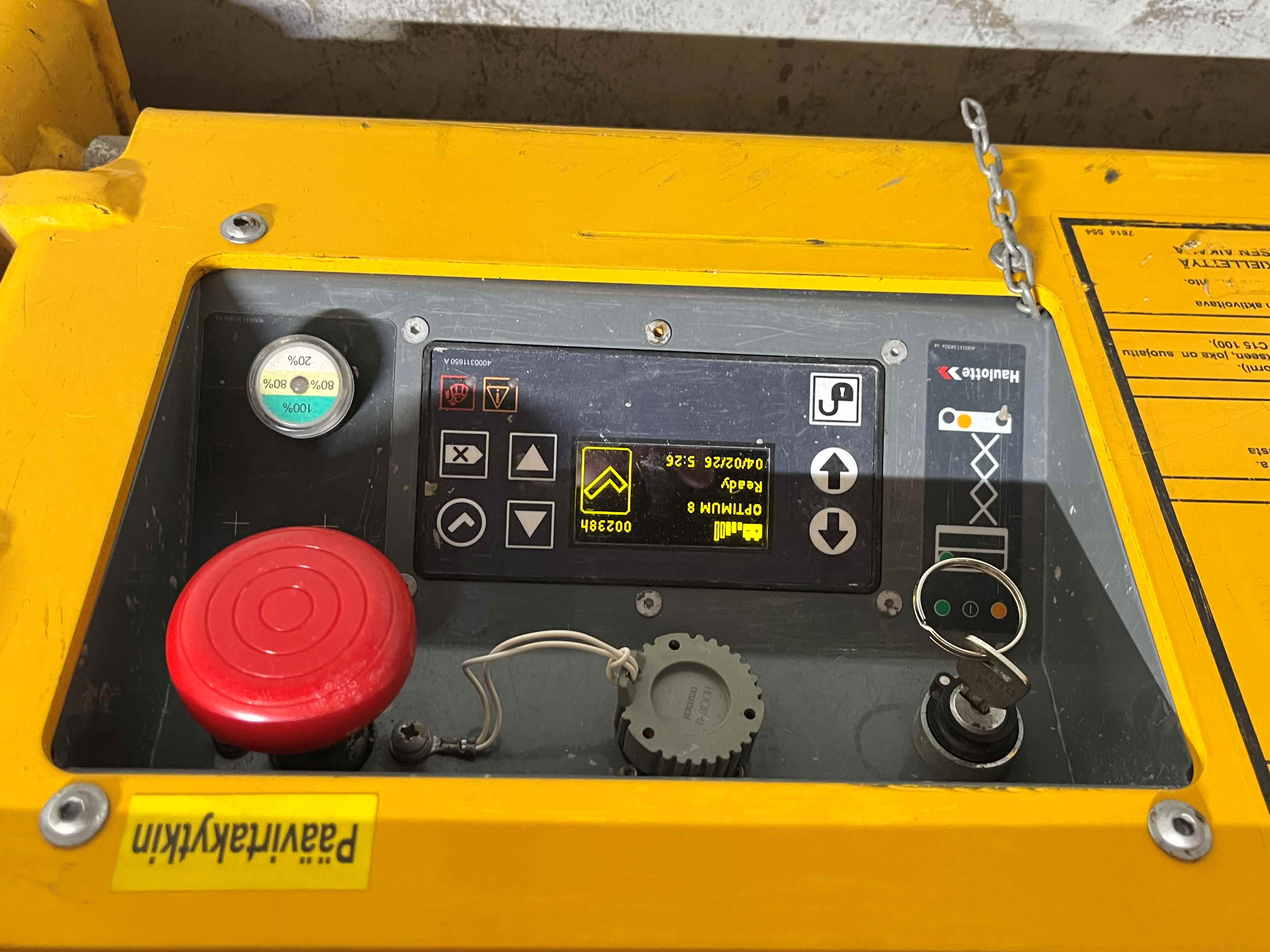 Haulotte Optimum 8 AC 2016