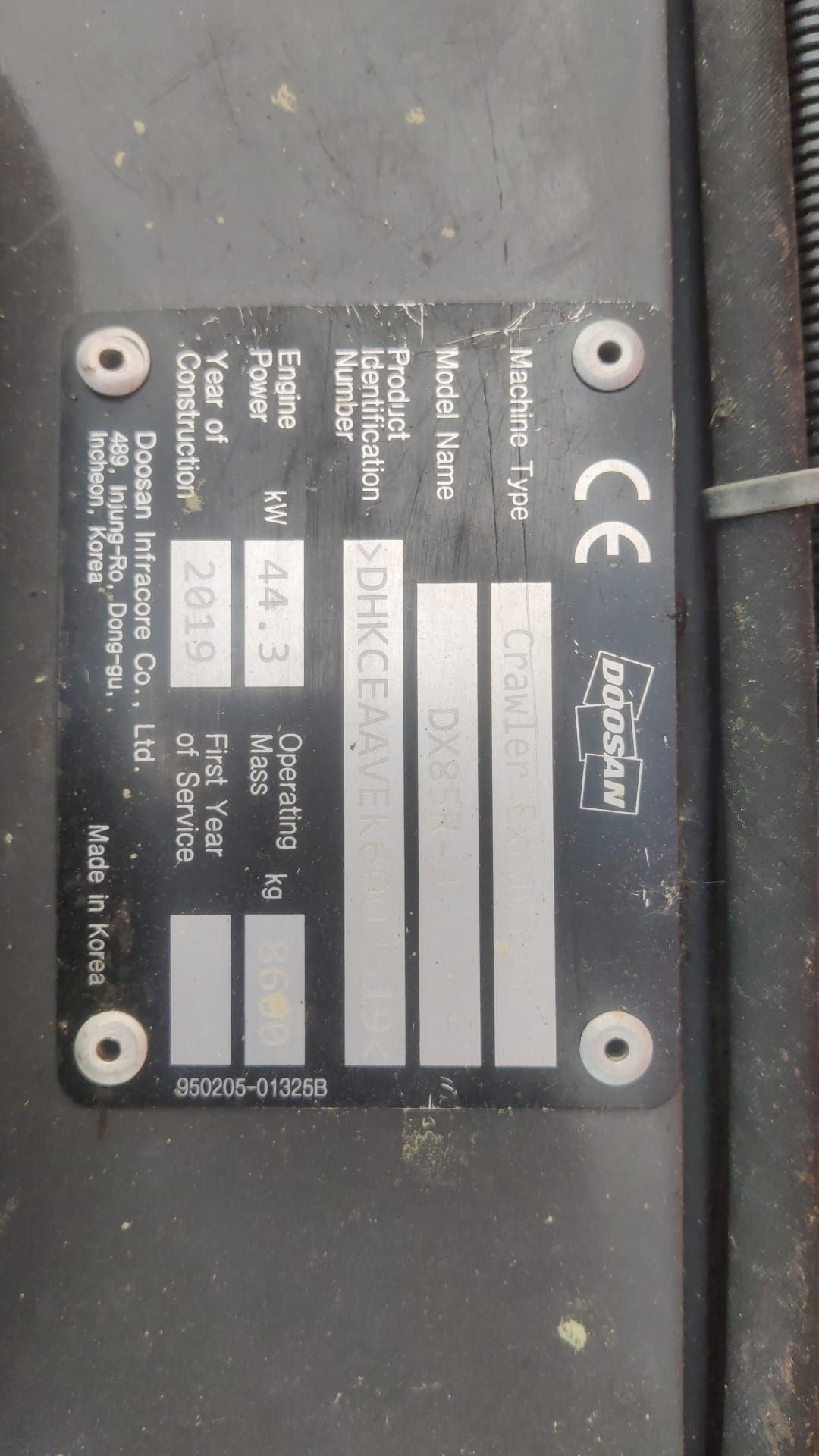 Doosan DX85R-3 2019 Turku