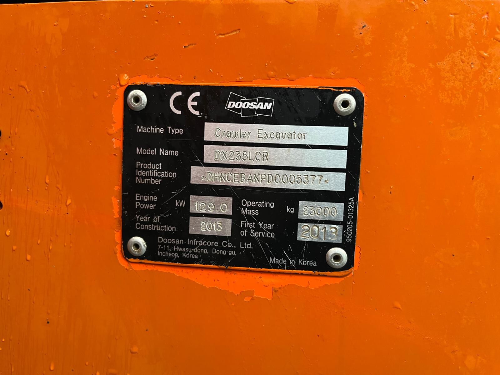Doosan DX235LCR 2013 Lempäälä