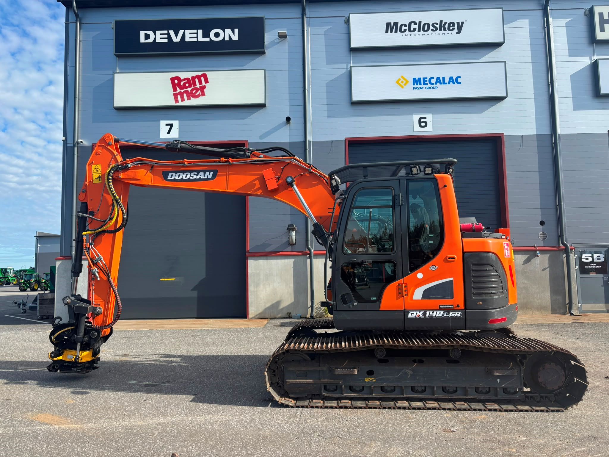 Doosan DX140LCR-5 2017 Lempäälä