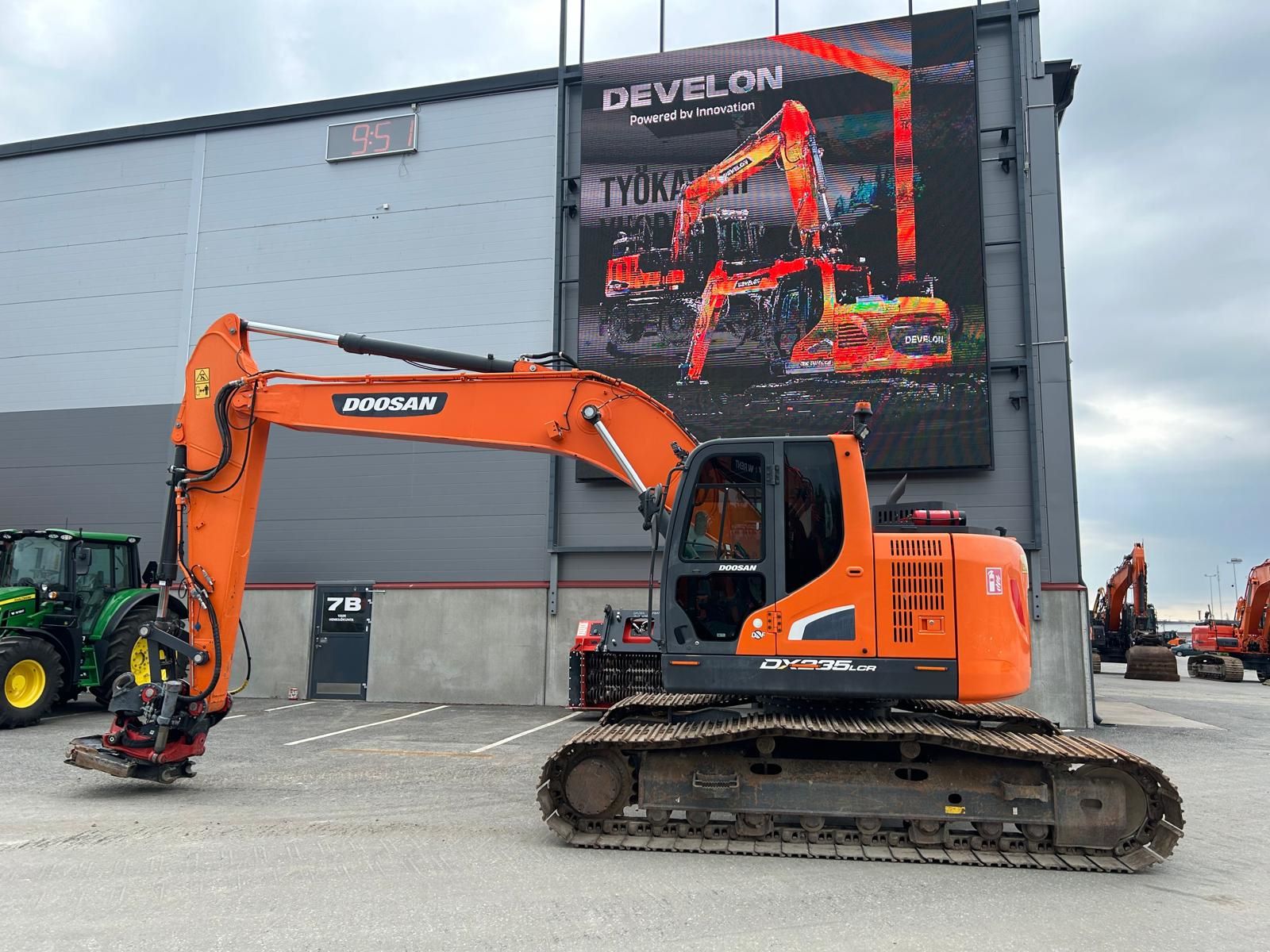 Doosan dx235lcr-5 2017
