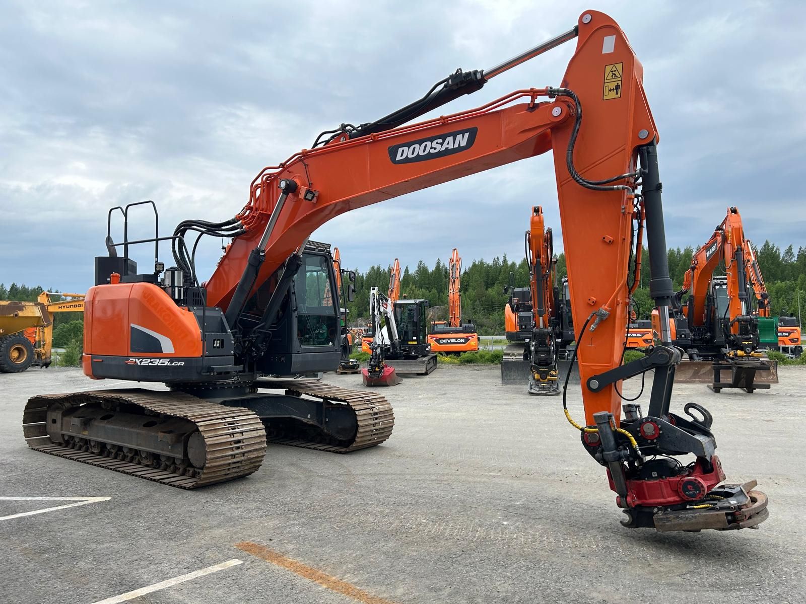 Doosan dx235lcr-5 2017