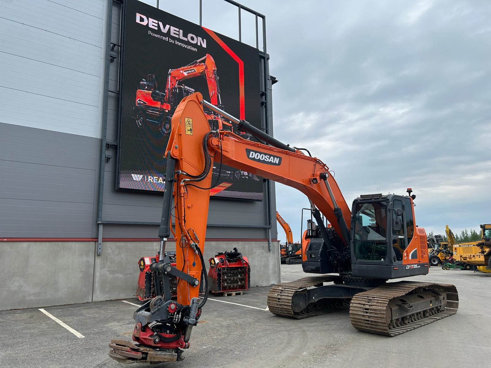 Doosan dx235lcr-5 2017