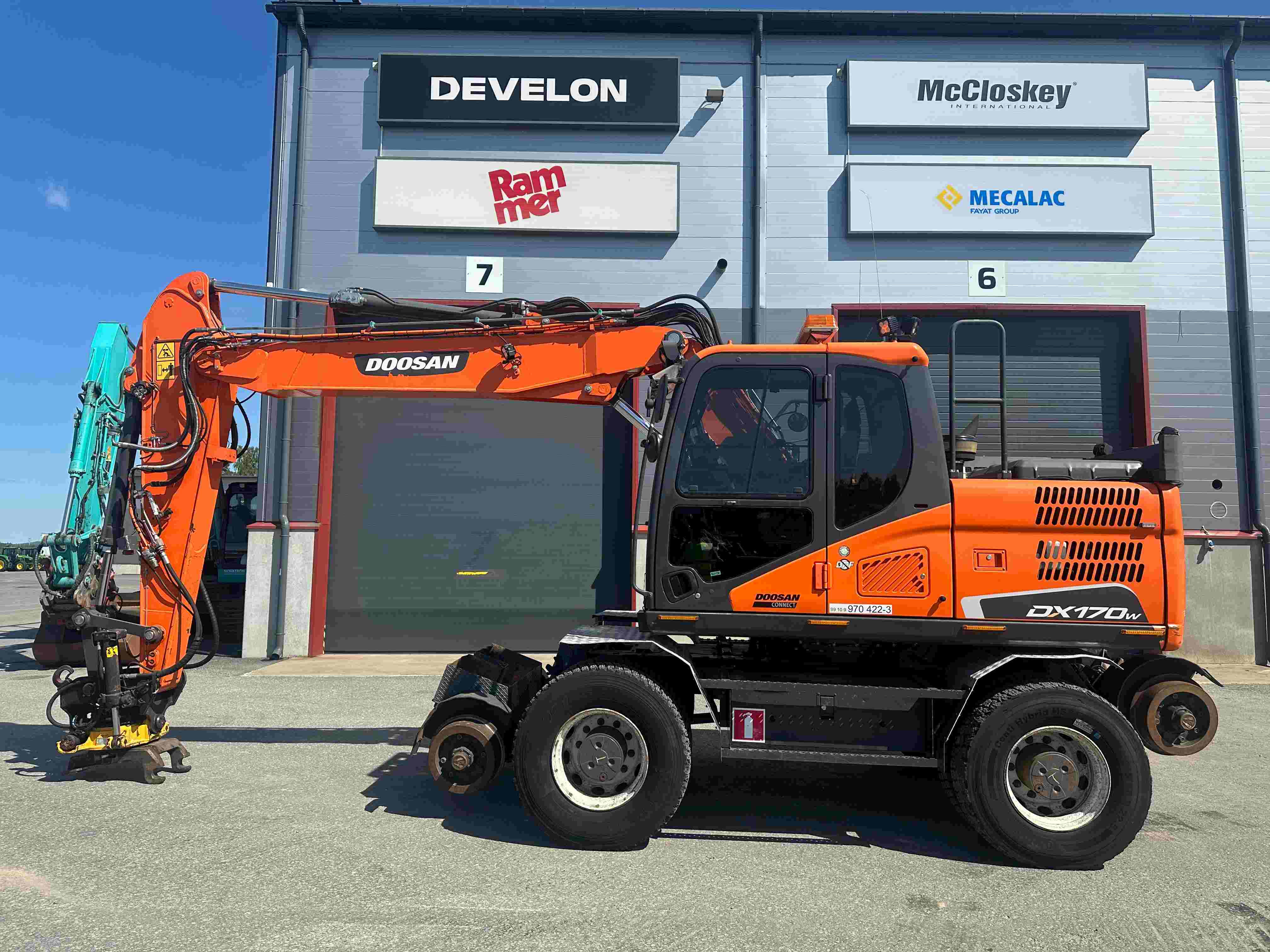 Doosan DX170W-5 artic 2019