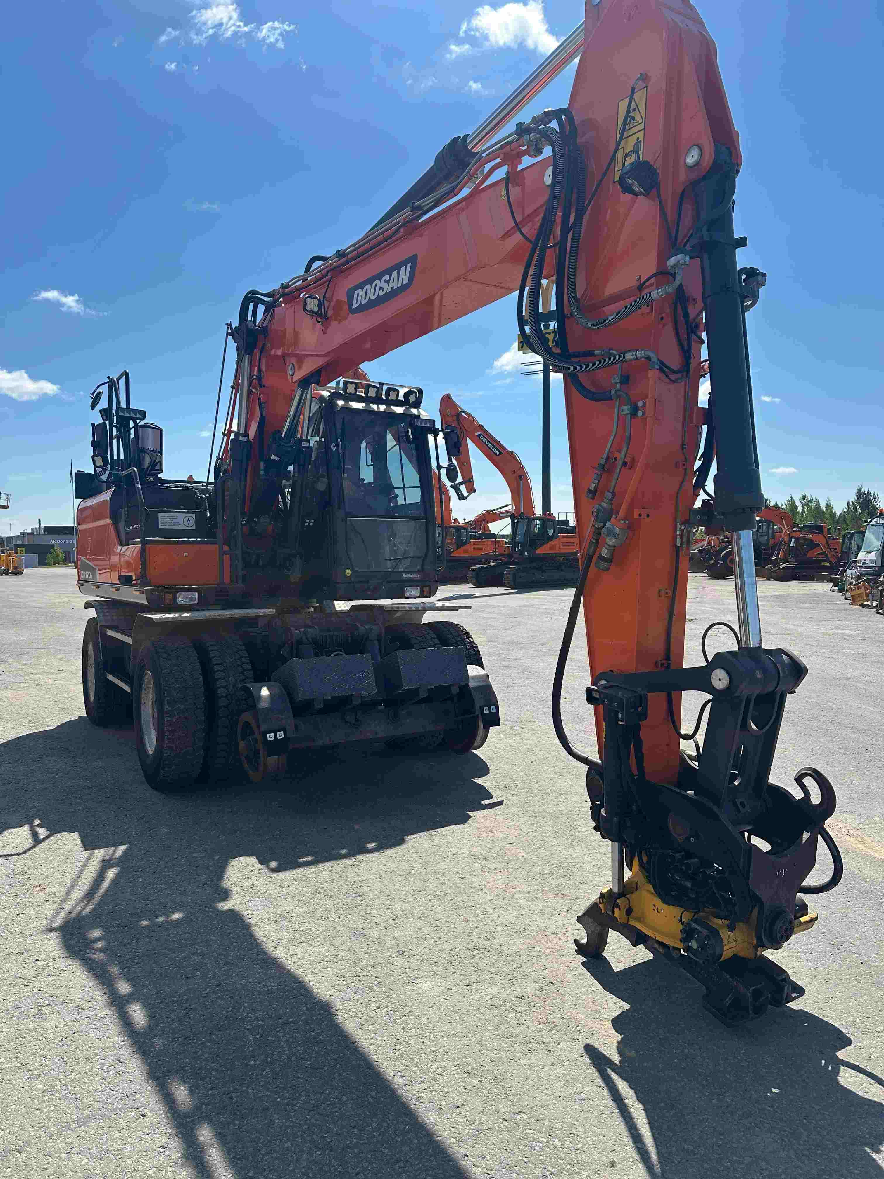 Doosan DX170W-5 artic 2019