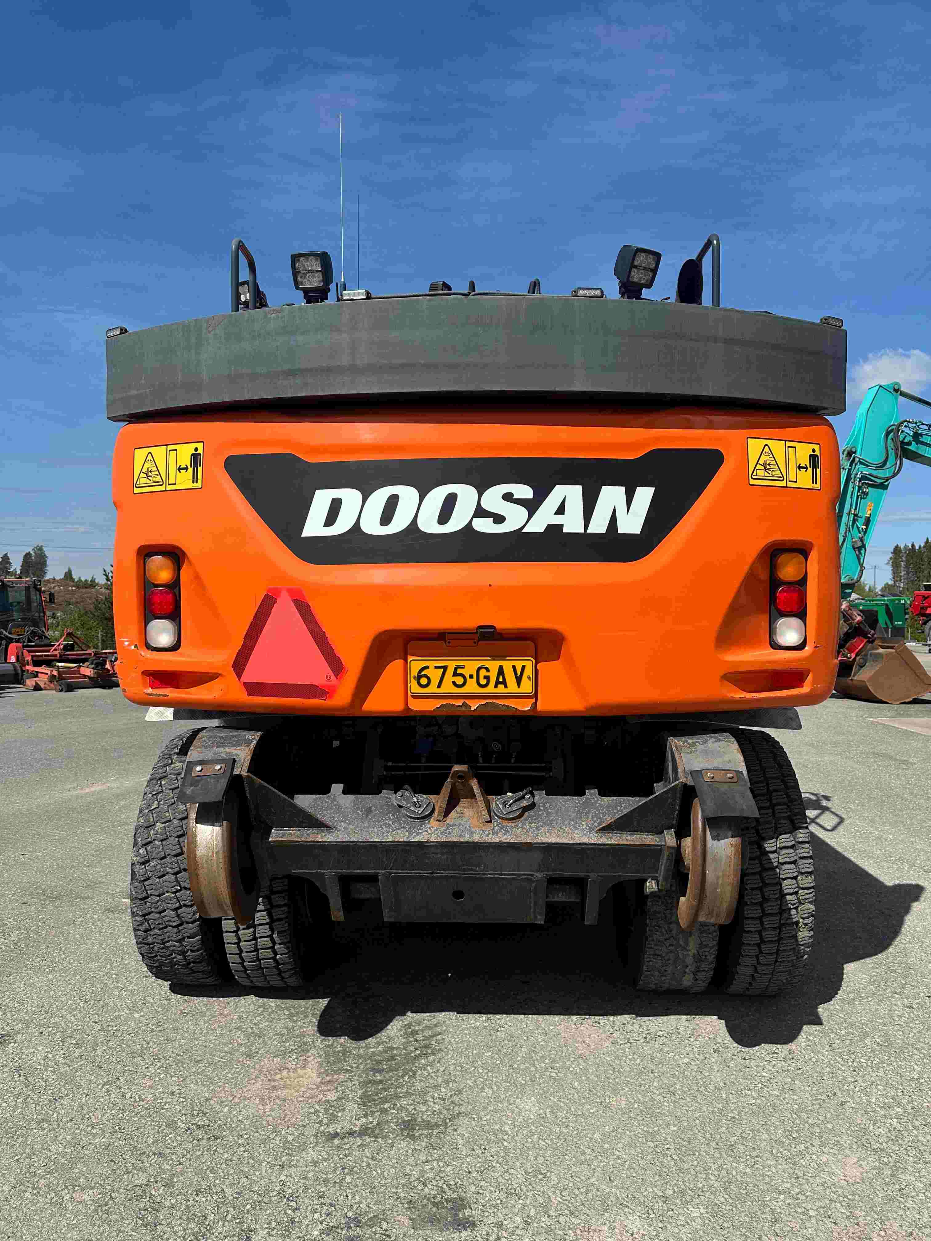 Doosan DX170W-5 artic 2019
