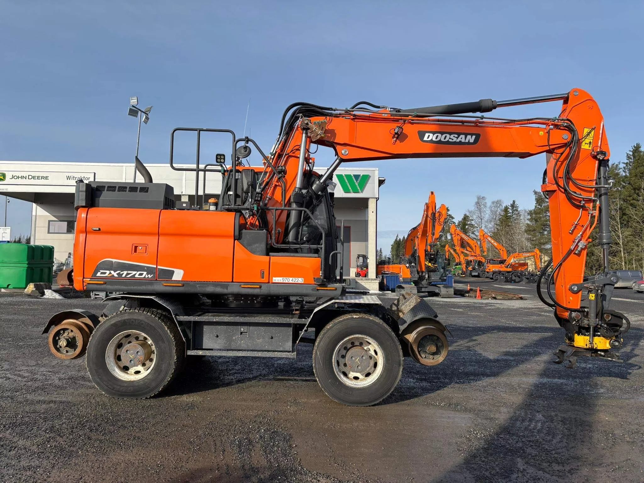 Doosan DX170W-5 artic 2019