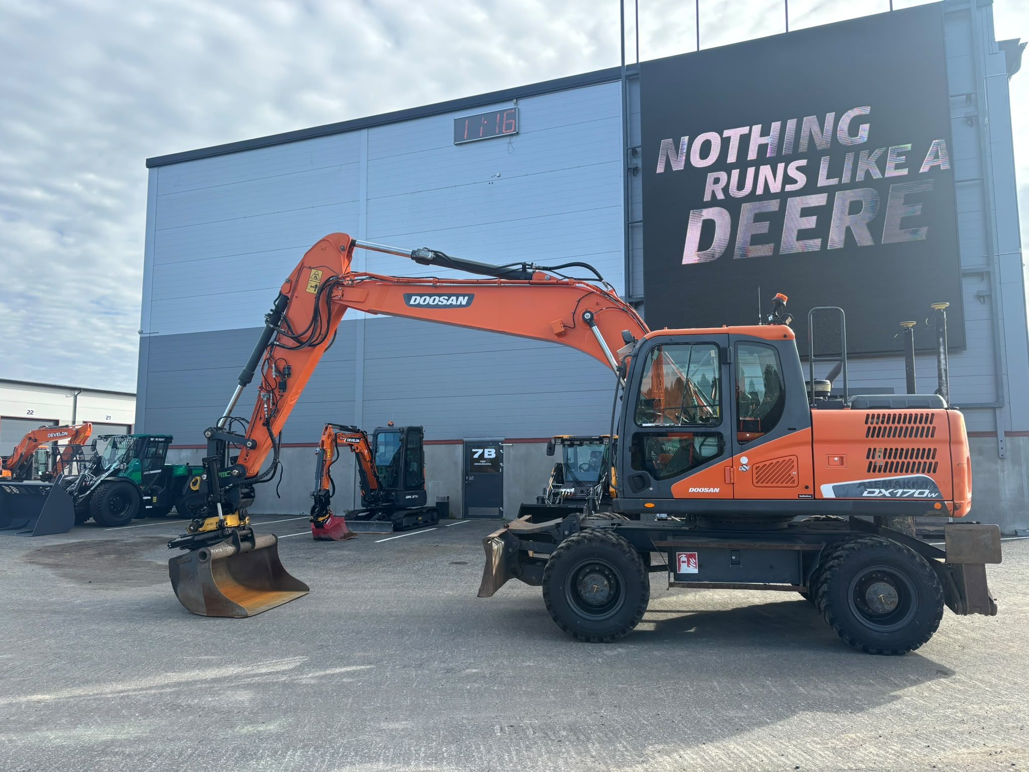 Doosan DX170W-5 2016 Lempäälä