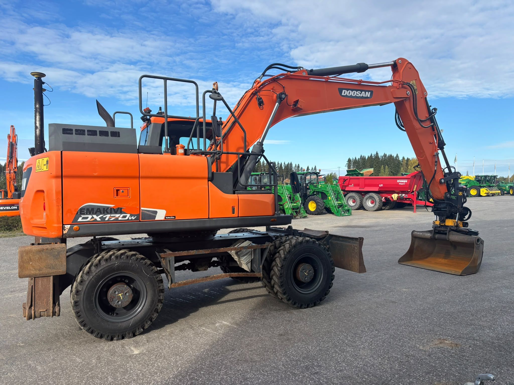 Doosan DX170W-5 2016 Lempäälä