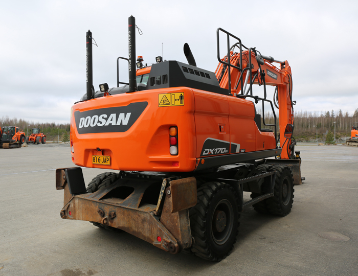 Doosan DX170W-5 2016 Turku