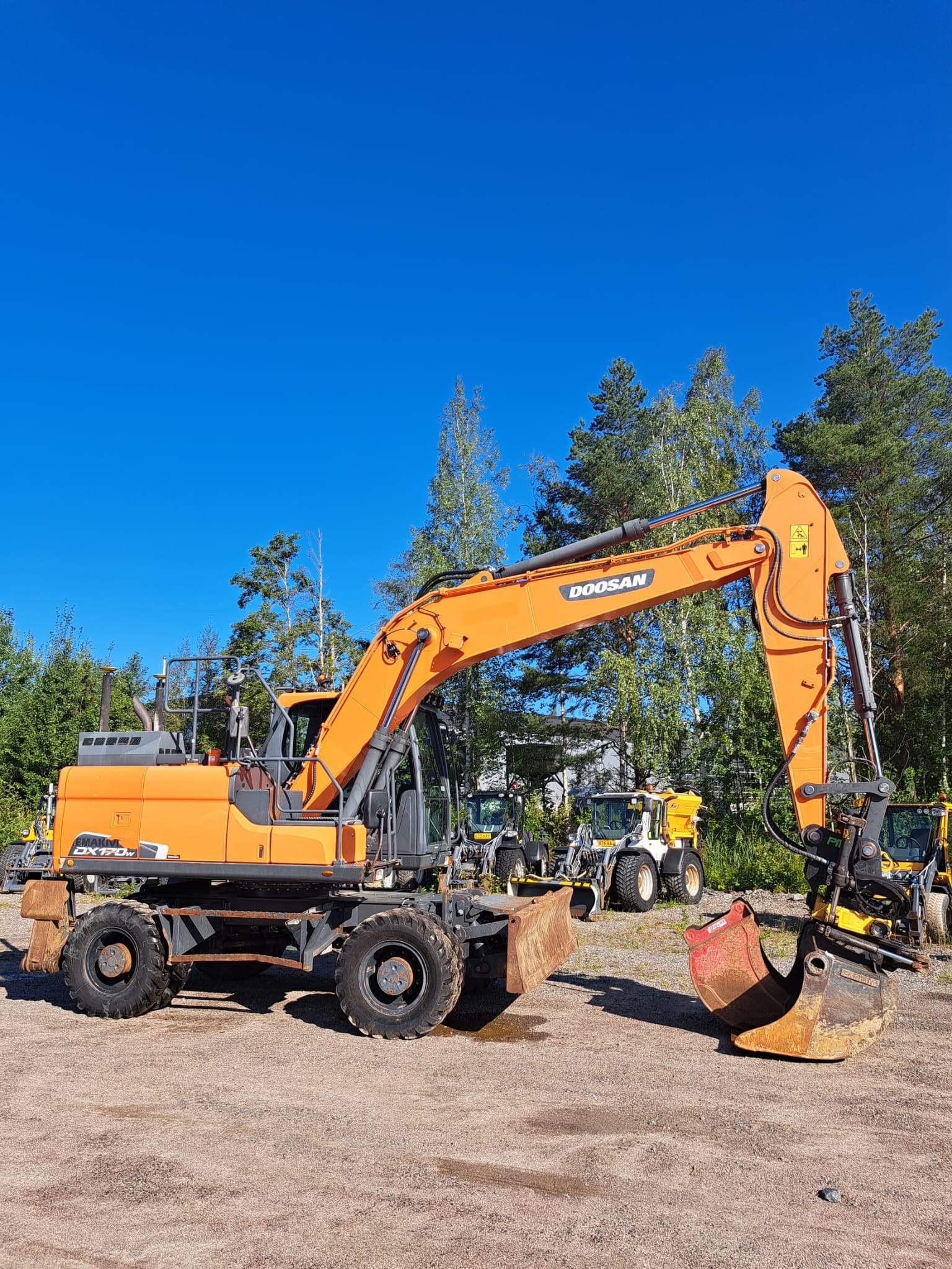 Doosan DX170W-5 2016 Turku