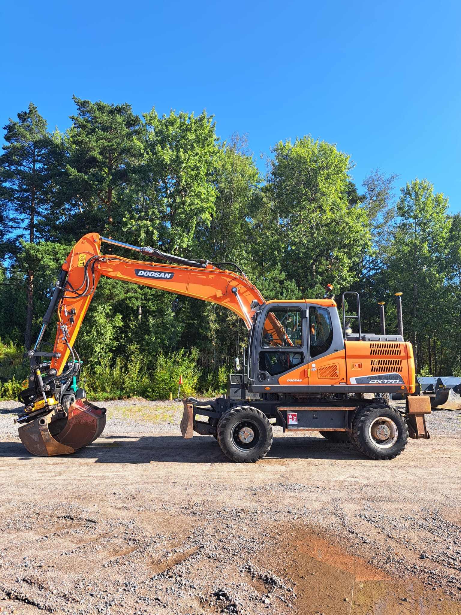 Doosan DX170W-5 2016 Turku