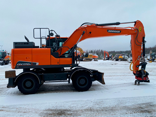 Doosan DX170W-5 2017 Lempäälä