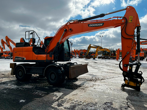 Doosan DX170W-5 2017 Lempäälä