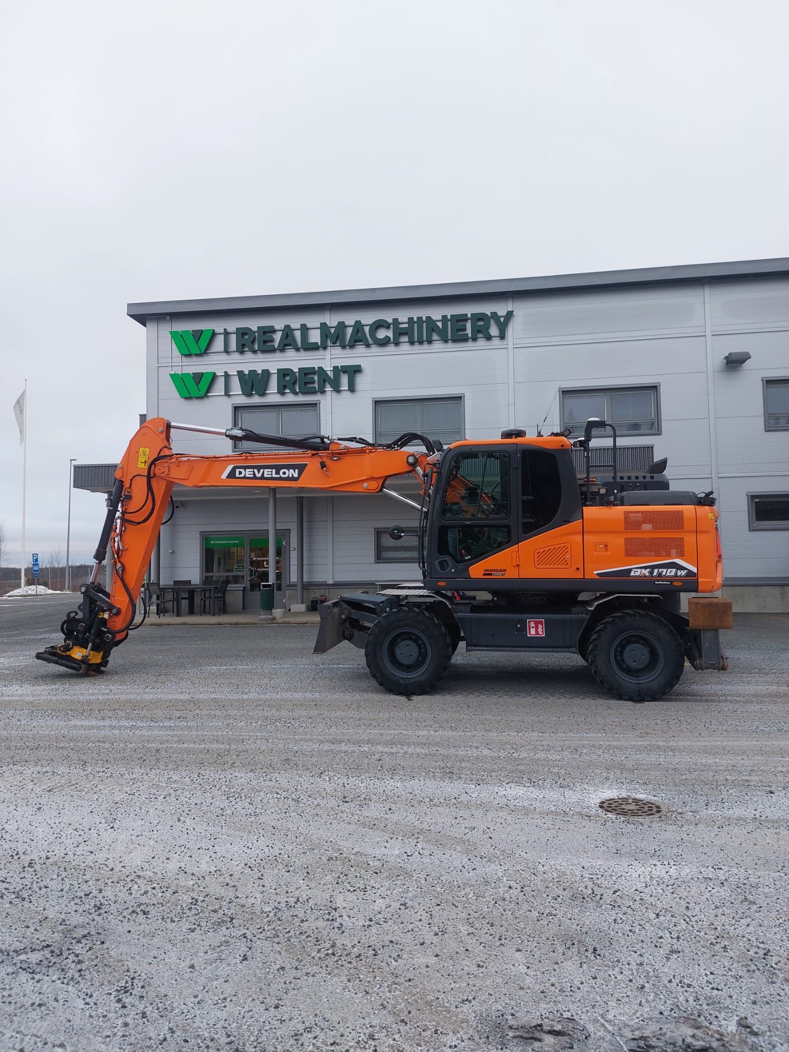 Develon DX170W-7 Artic 2023 Kuopio