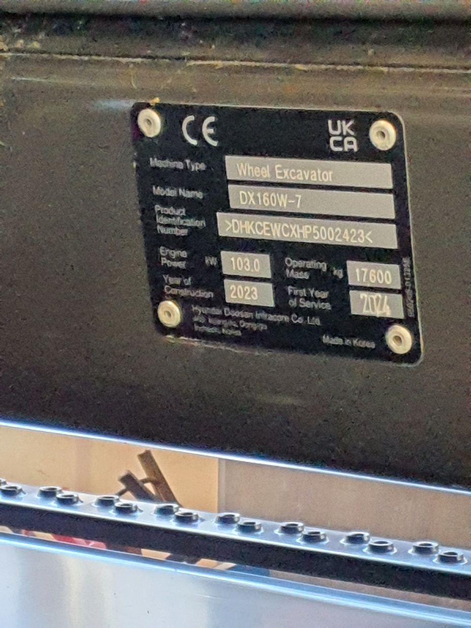 Develon DX160W-7 2023