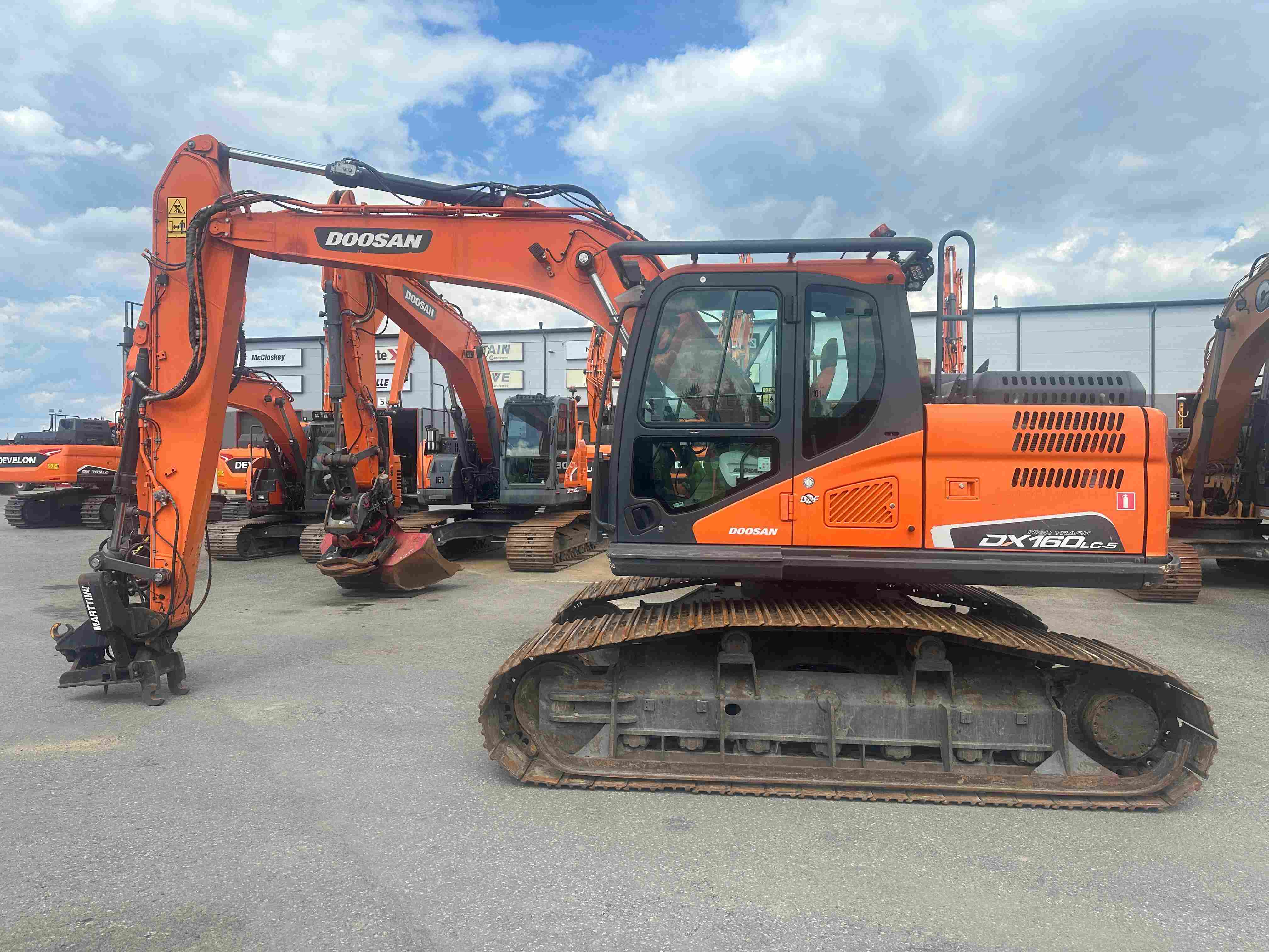 Doosan DX160HLC-5 2019 Lempäälä
