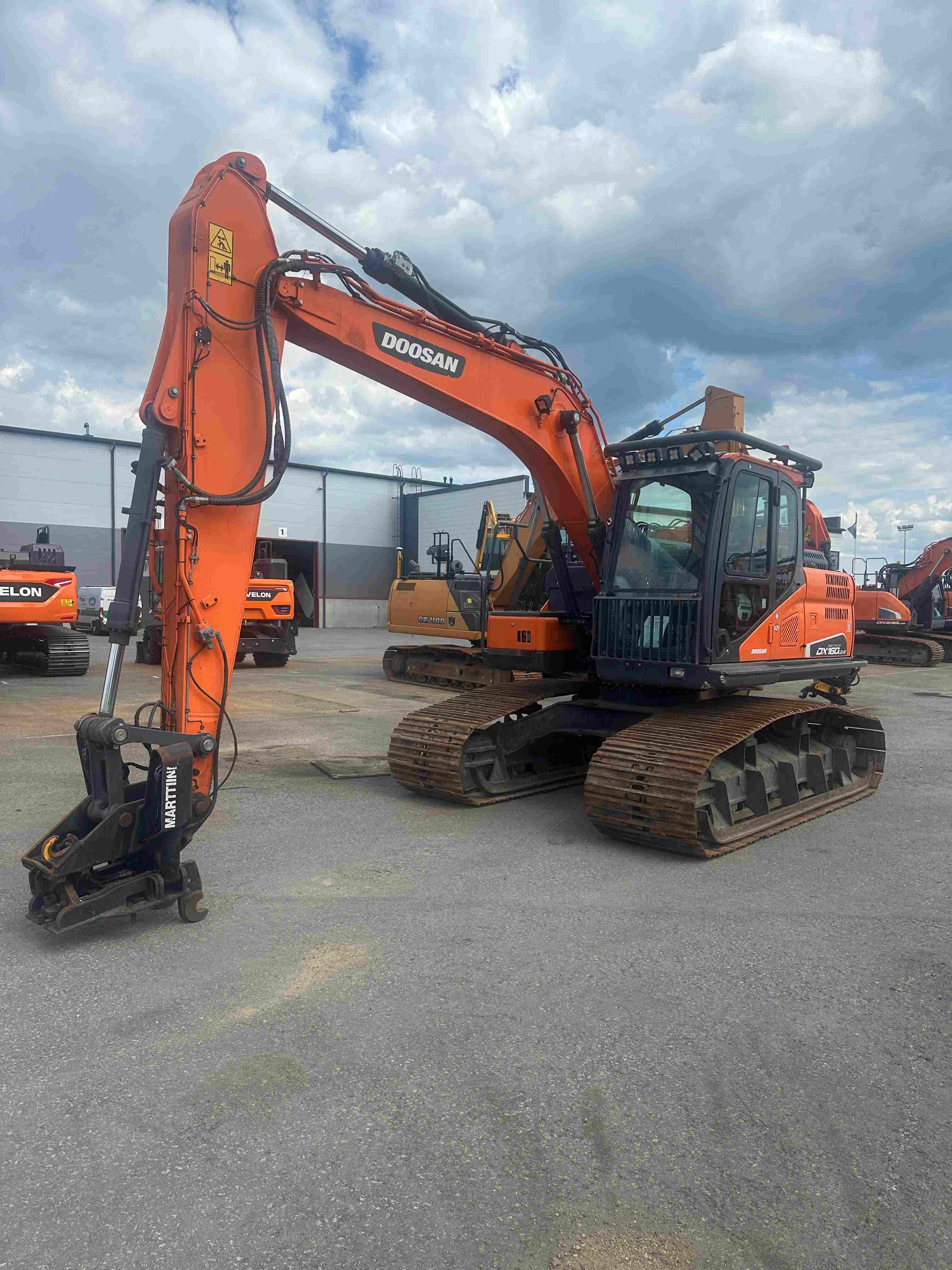 Doosan DX160HLC-5 2019 Lempäälä