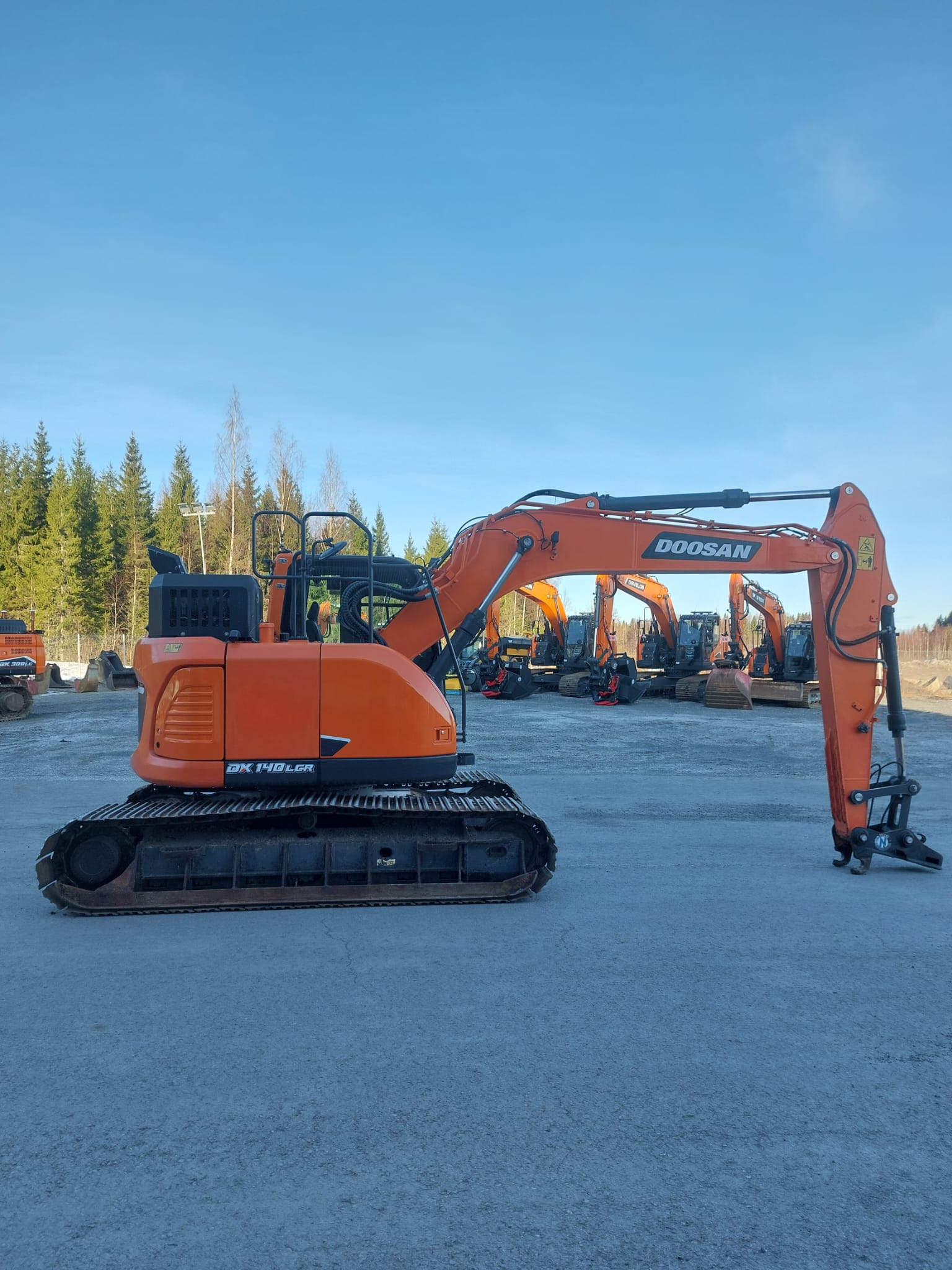 Doosan DX 140LCR 7 2022 Kuopio