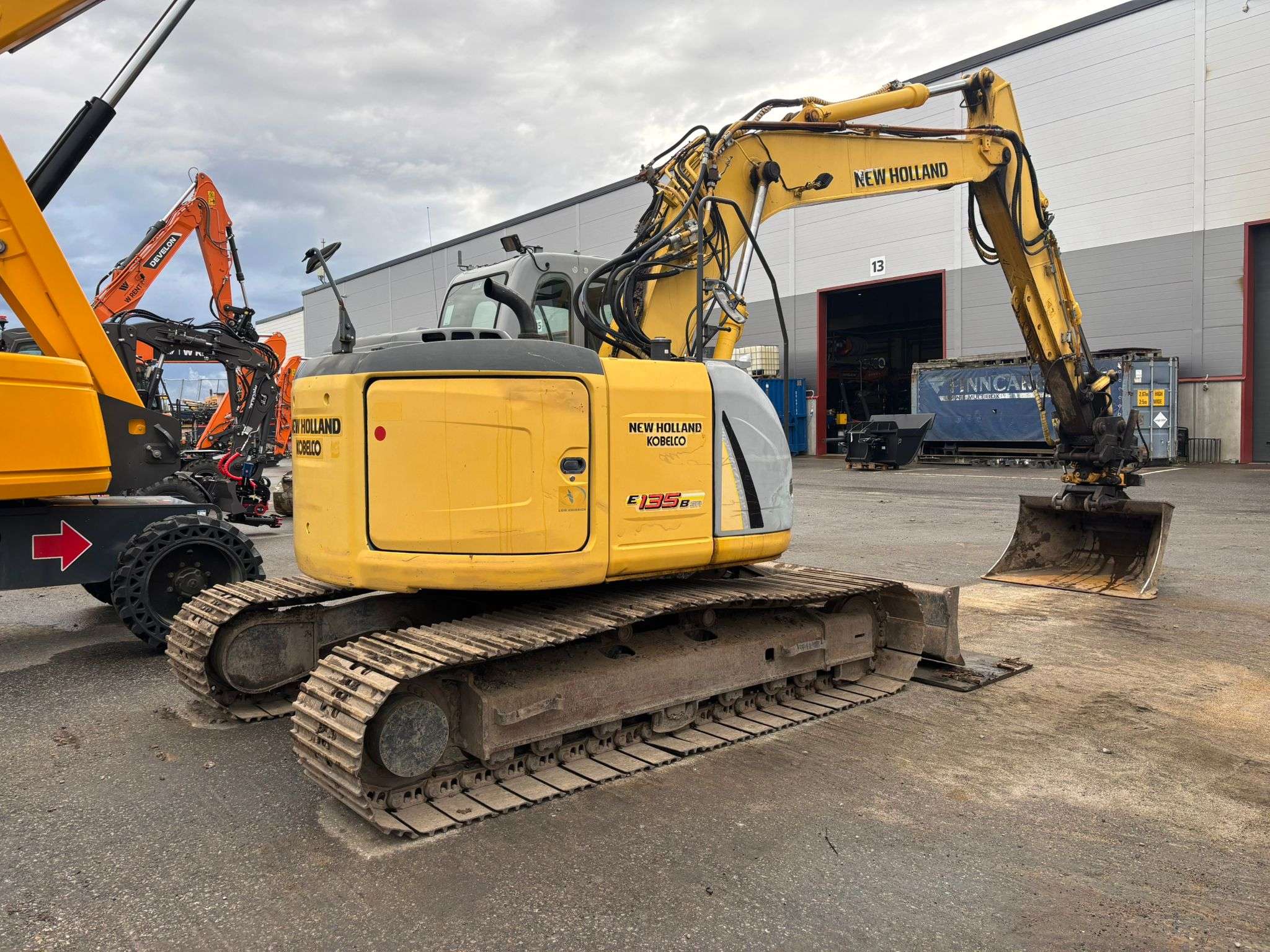 New Holland E135bsr 2008 Lempäälä