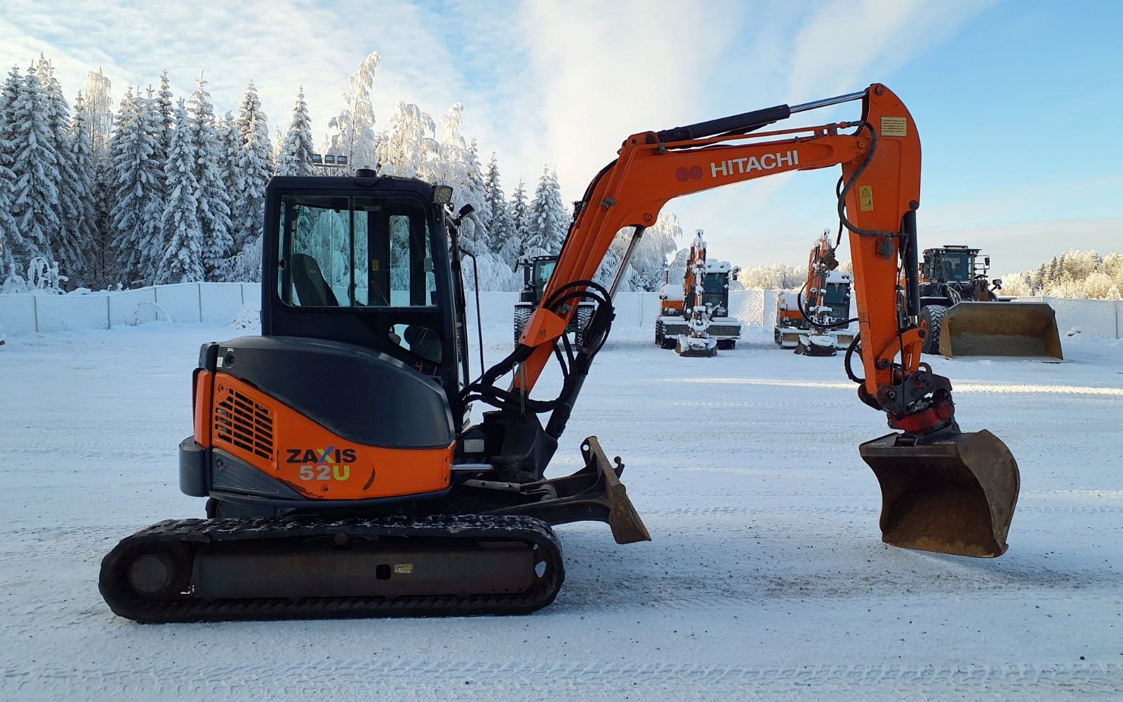 Hitachi ZX52U-3 CLR 2012 Kuopio