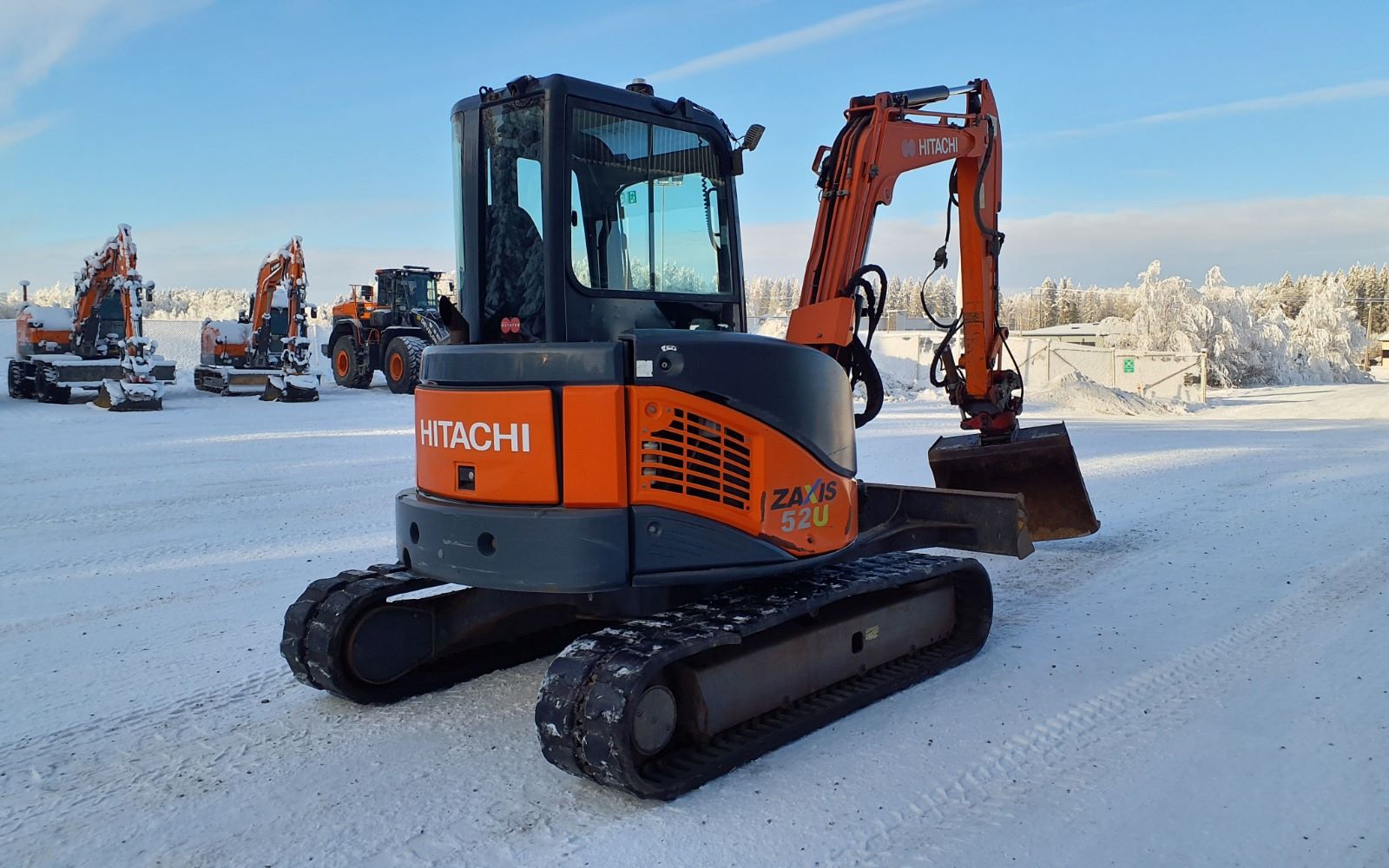 Hitachi ZX52U-3 CLR 2012 Kuopio