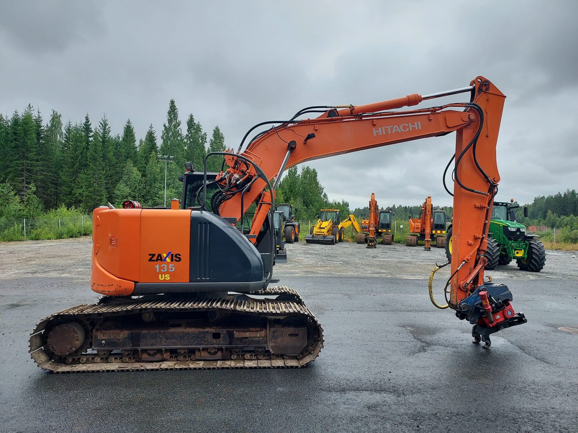 Hitachi ZX135US-3 2010 Kuopio