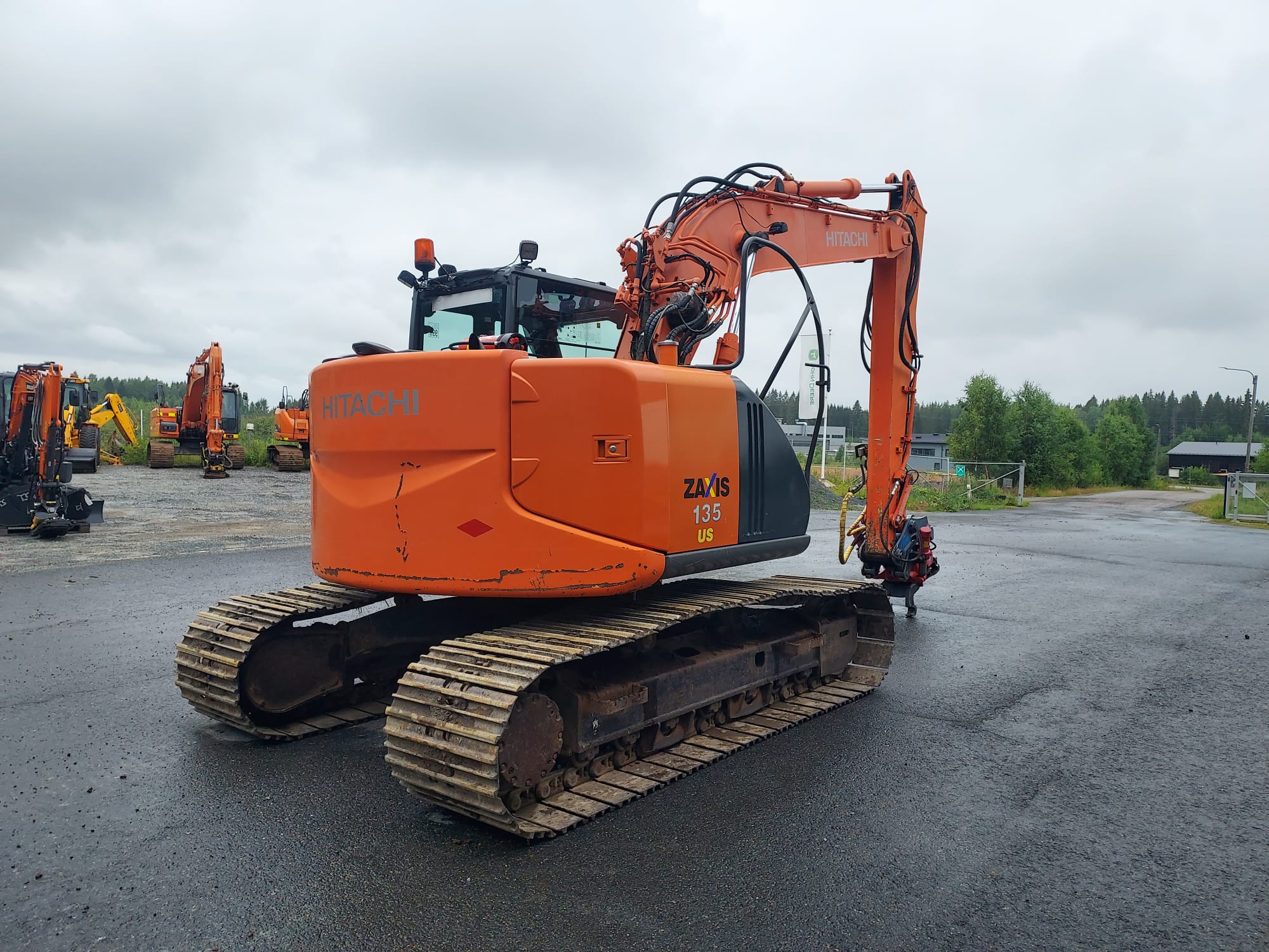Hitachi ZX135US-3 2010 Kuopio