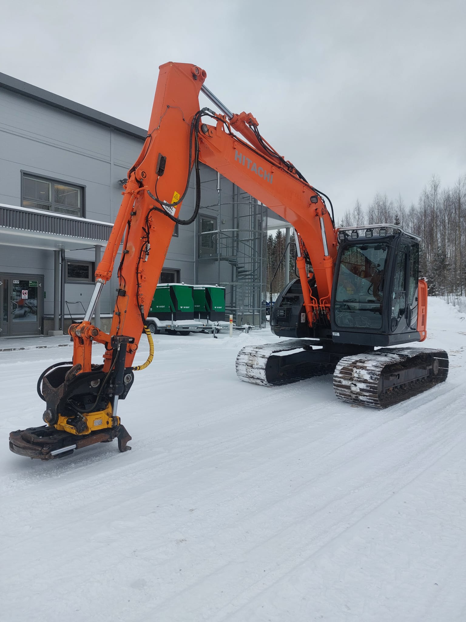 Hitachi ZX135US-5B 2014 Kuopio