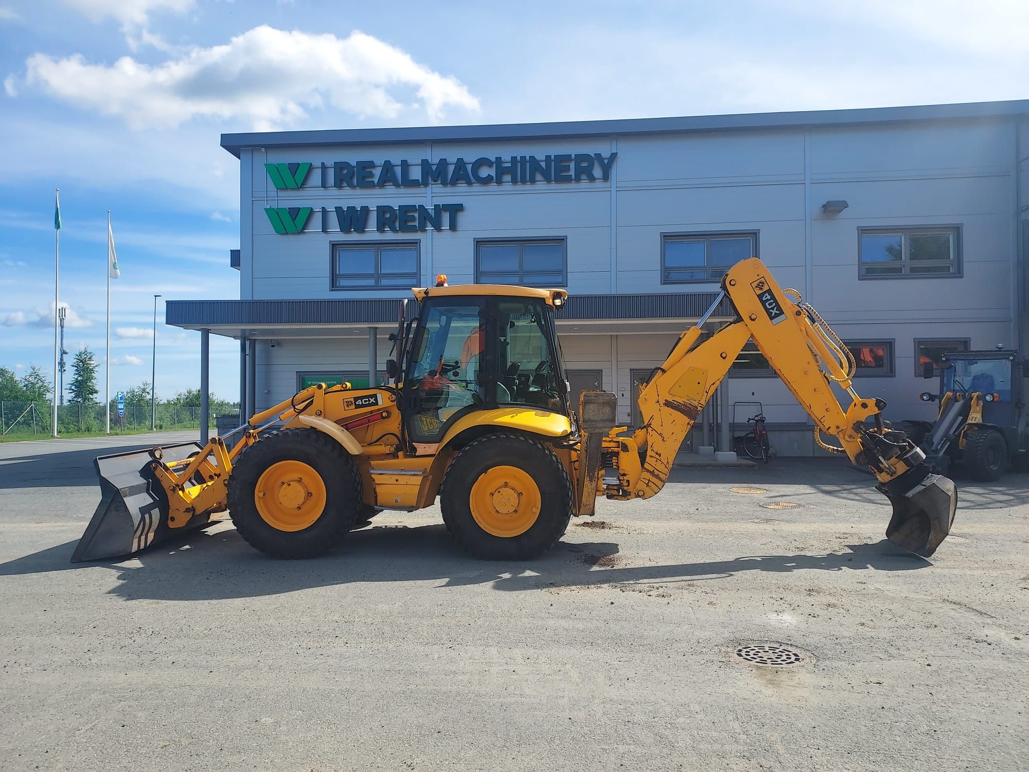 JCB 4 CX 2007 Kuopio
