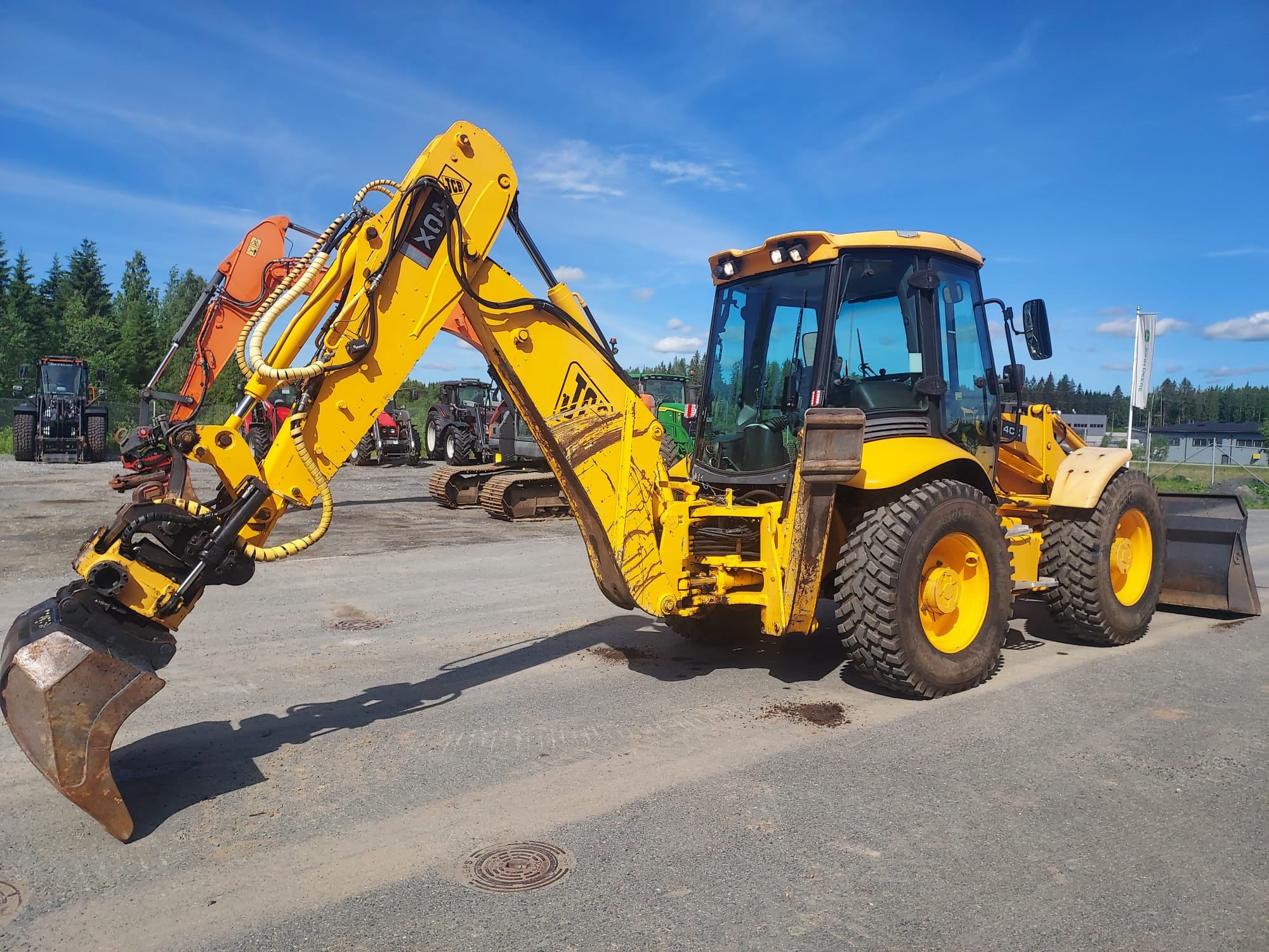JCB 4 CX 2007 Kuopio