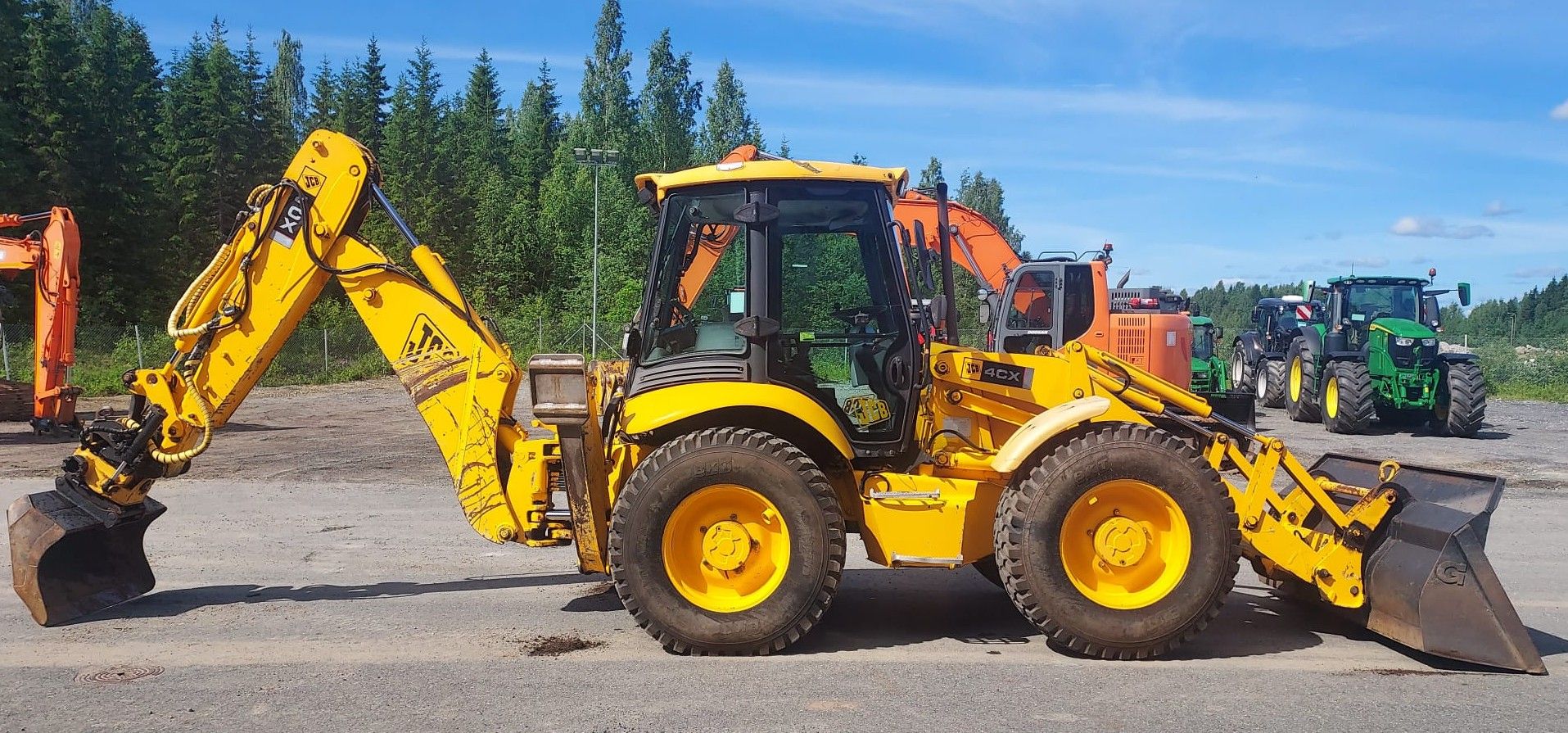 JCB 4 CX 2007 Kuopio