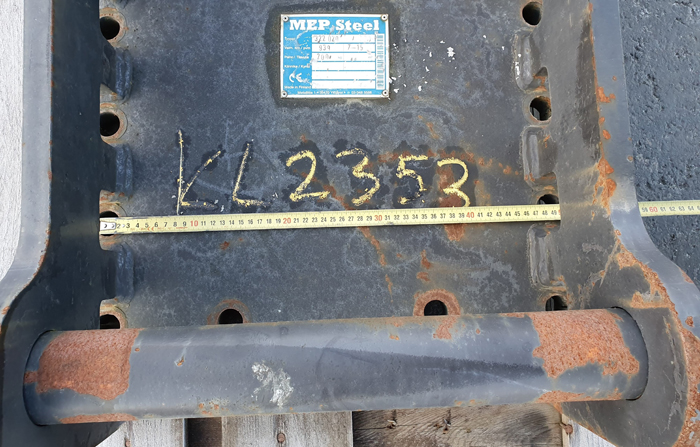 MEP Steel ISKUVASARAN KIINNIKELEVY S70 Lempäälä