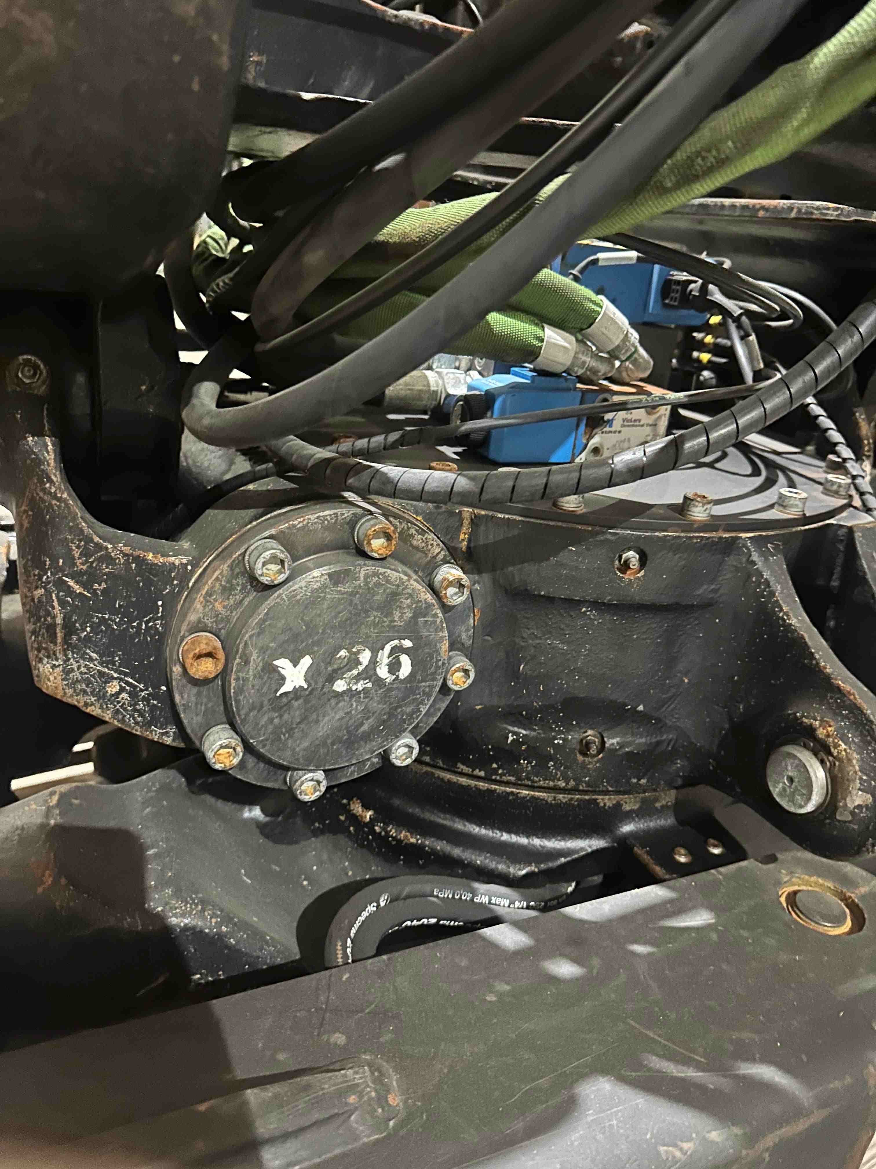 Steelwrist AB  X26-S70-S70-PIHDIT / Ei sähkösarjaa ja kahvoja