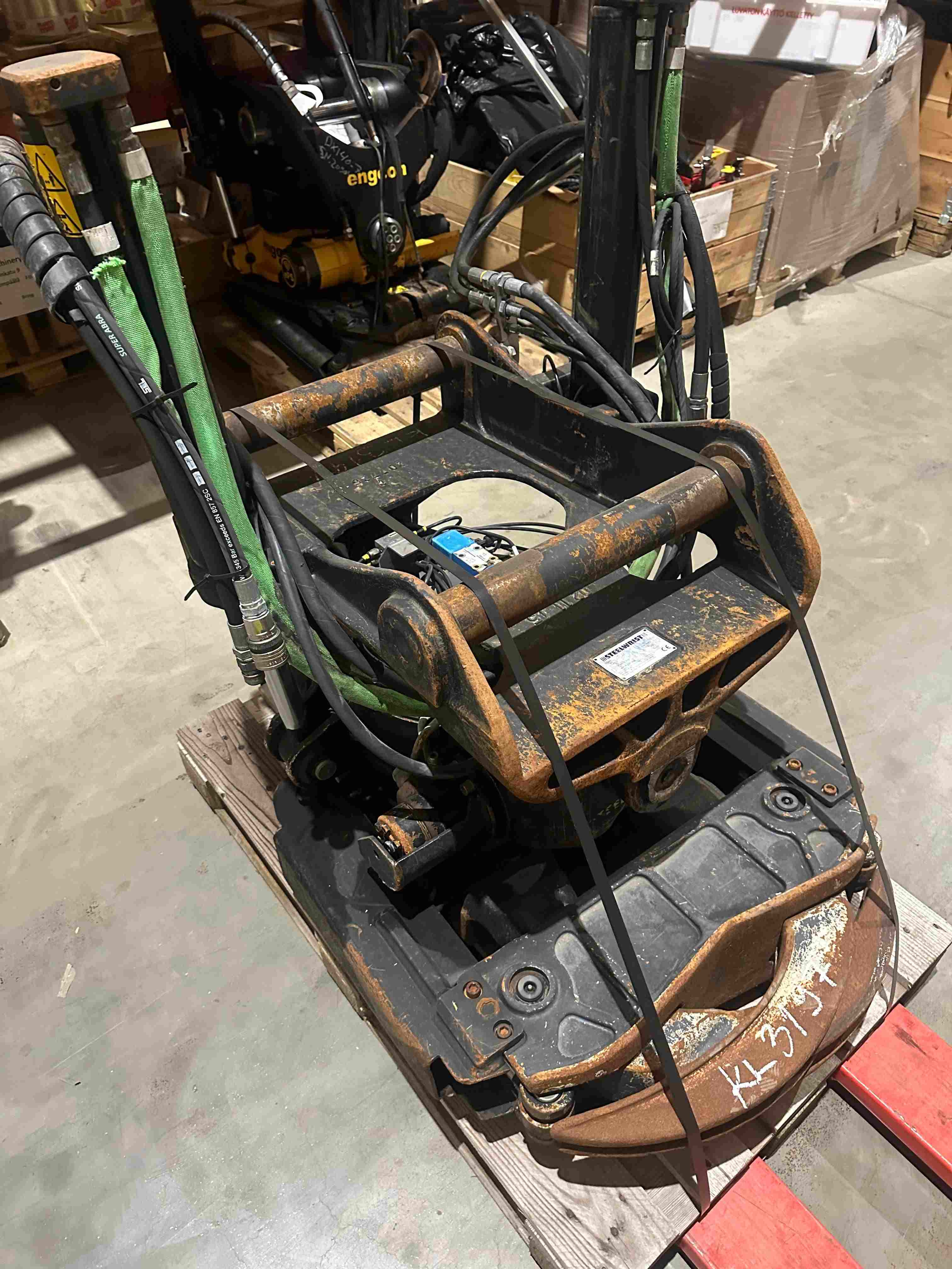 Steelwrist AB  X26-S70-S70-PIHDIT / Ei sähkösarjaa ja kahvoja