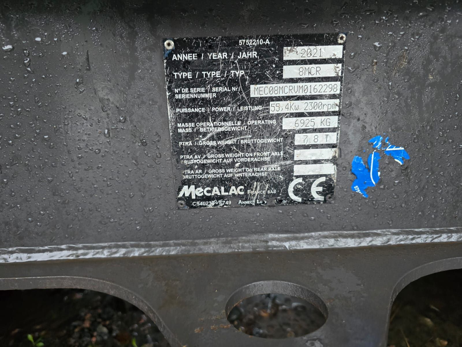 Mecalac 8MCR 2021 Vantaa